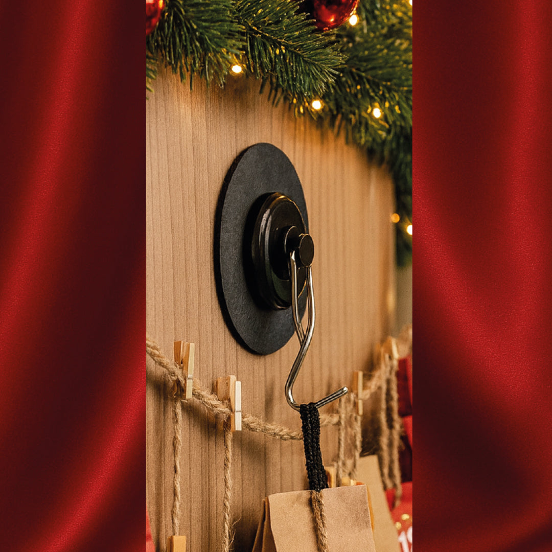 Magnet-Haken THE ONE inkl. Pad BLACK