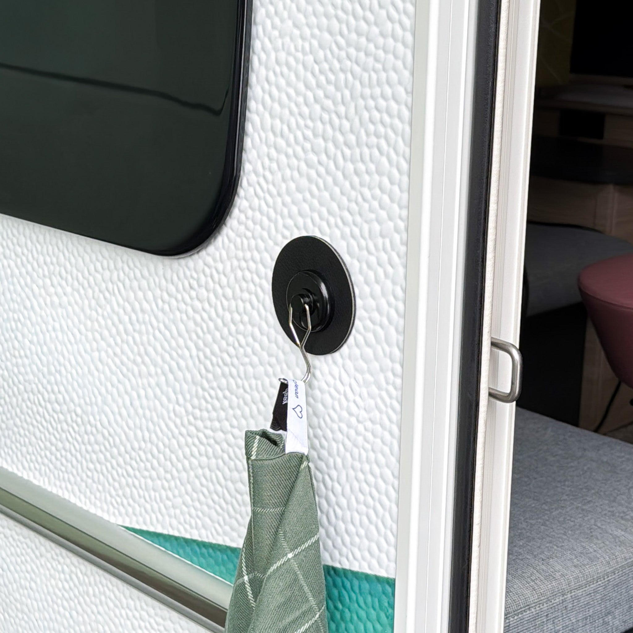 Crochet magnétique THE ONE avec Pad NOIR