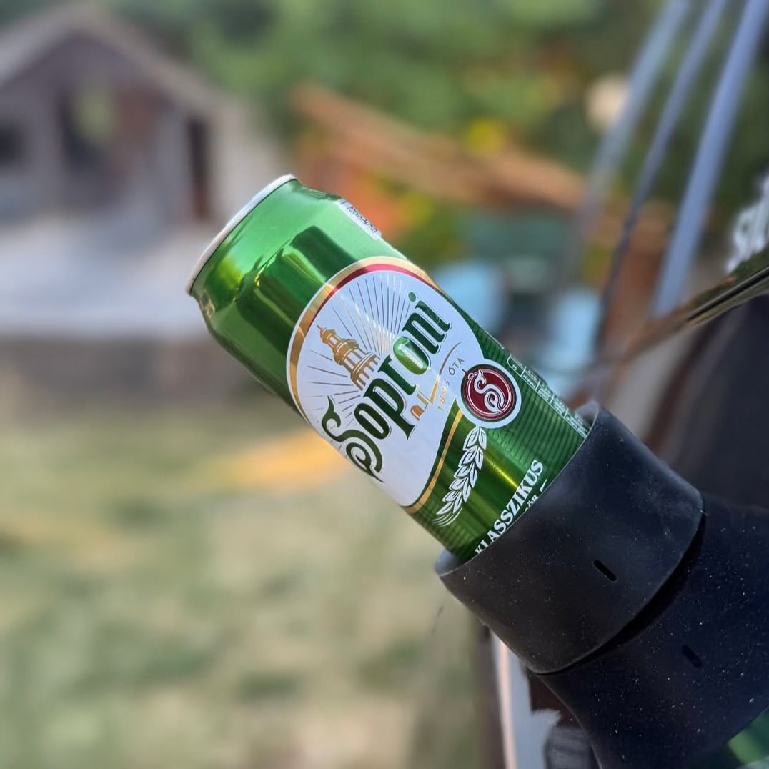 Support magnétique UNIVERSEL pour canettes et bouteilles avec tampon