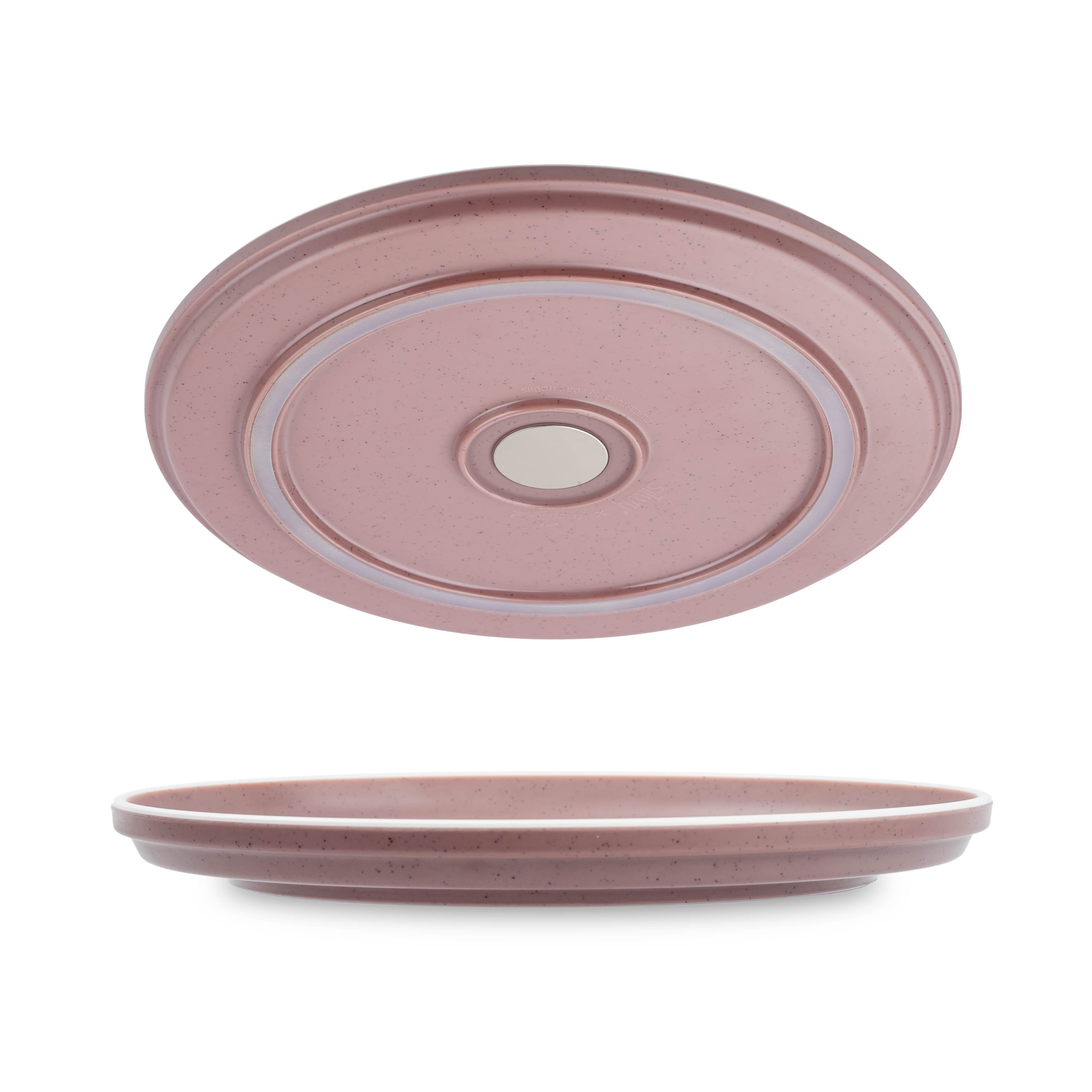 Magnet-Kunststoffteller DOLOMIT ROSE ⌀ 25 cm