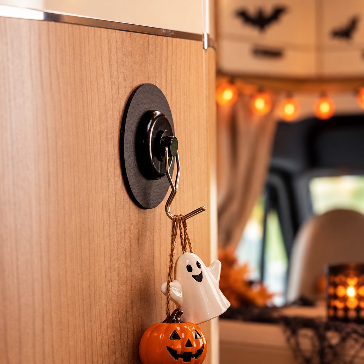 Magnetic hook THE ONE incl. Pad BLACK