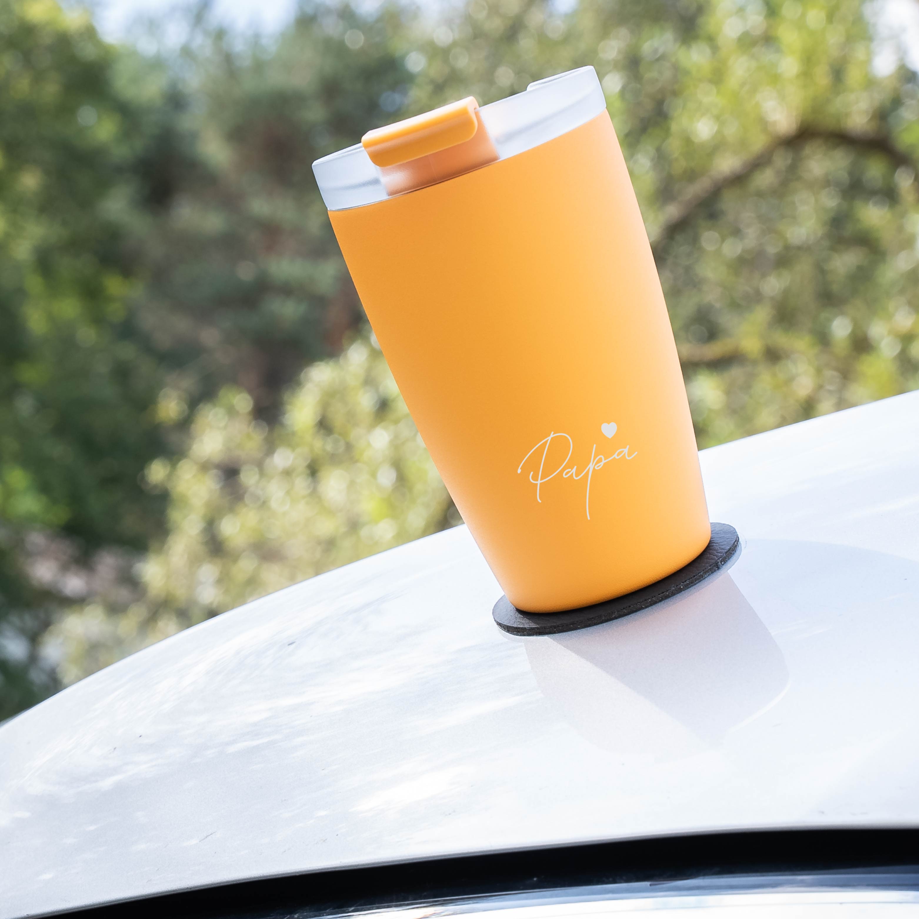 Magnetic thermal mug SUNRISE "PAPA"