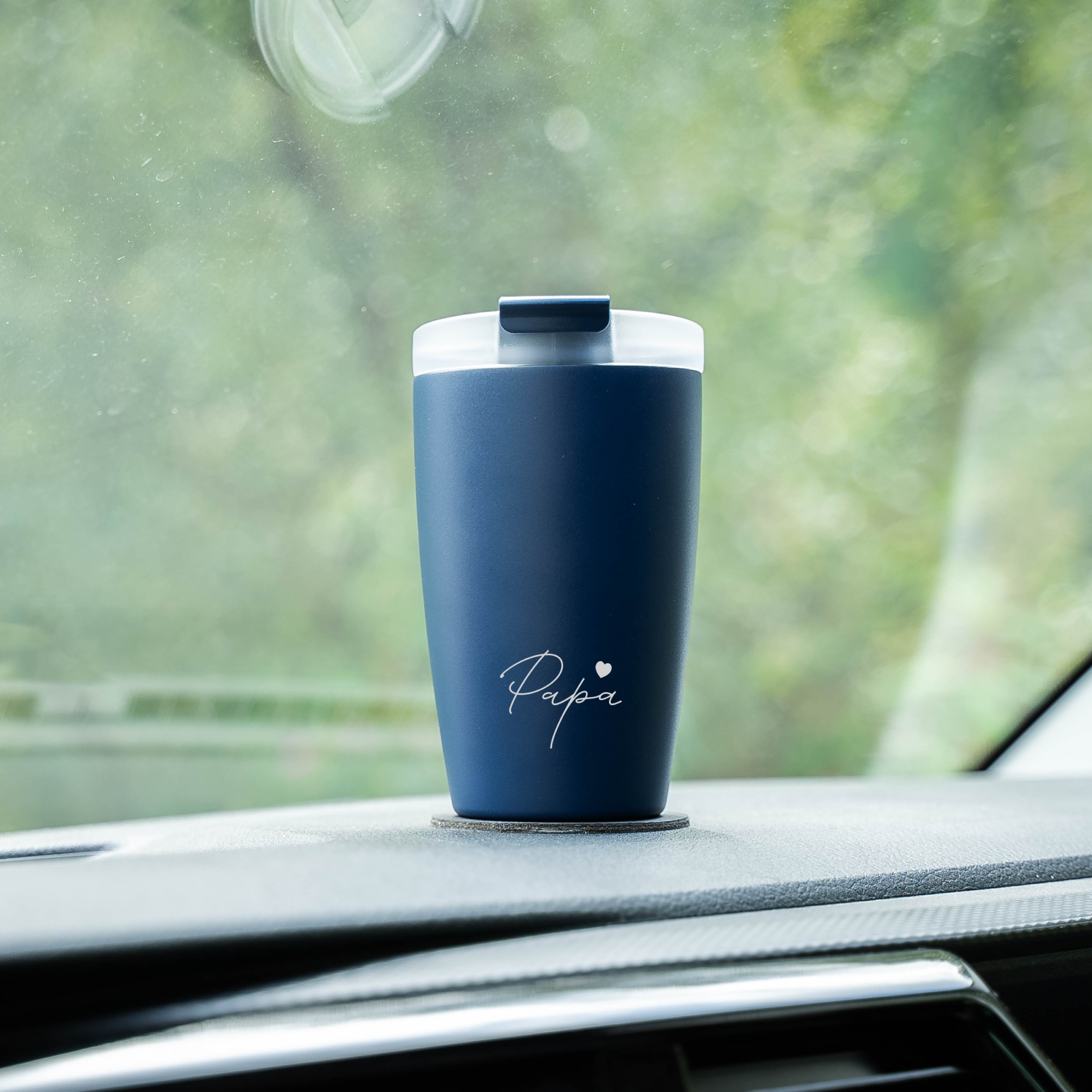 Magnet-Thermobecher MIDNIGHT "PAPA"
