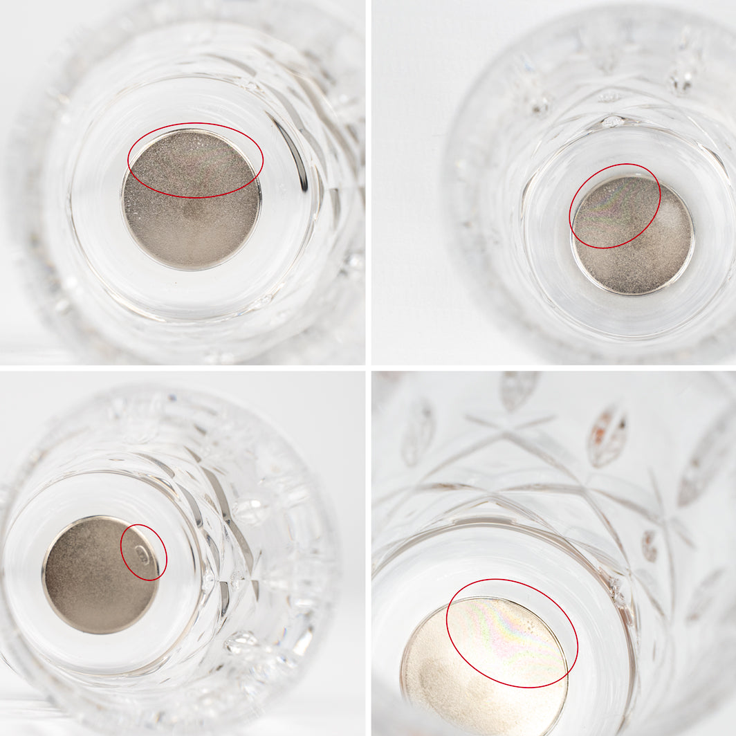 Seconda scelta: bicchieri di cristallo magnetici SHOT DIAMOND