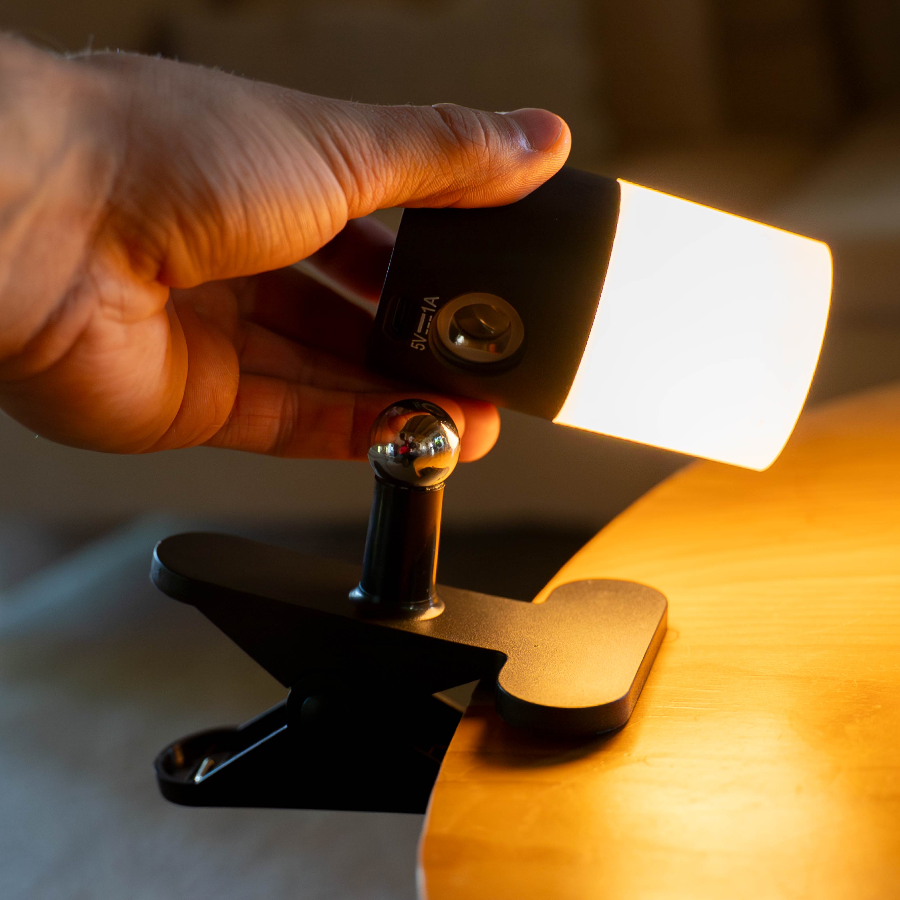 Kugelkopf-Klemme für Magnet-Leuchten SPOTY