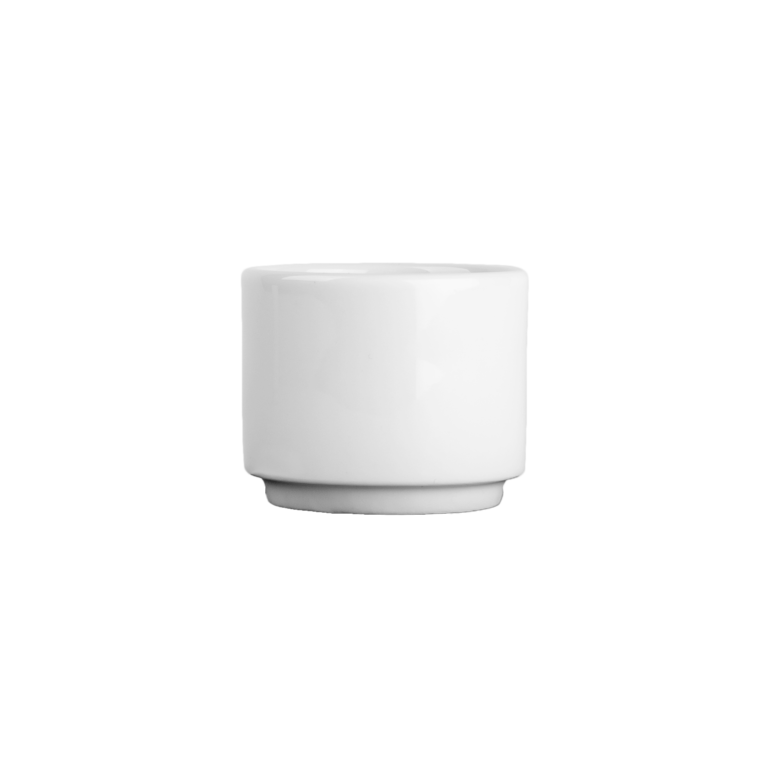 Magnetic porcelain egg cup single