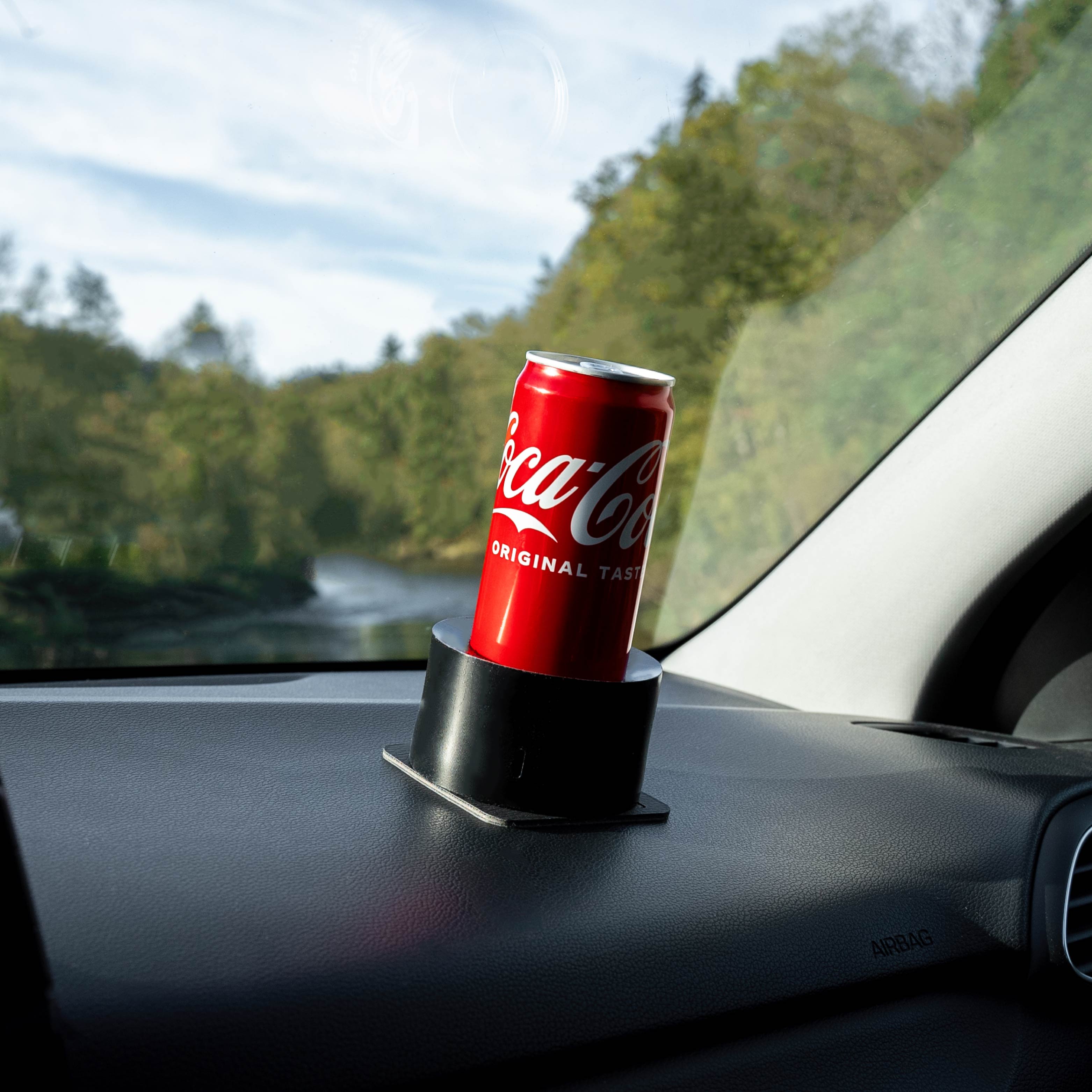 Magnetic adapters with socket on dashboard