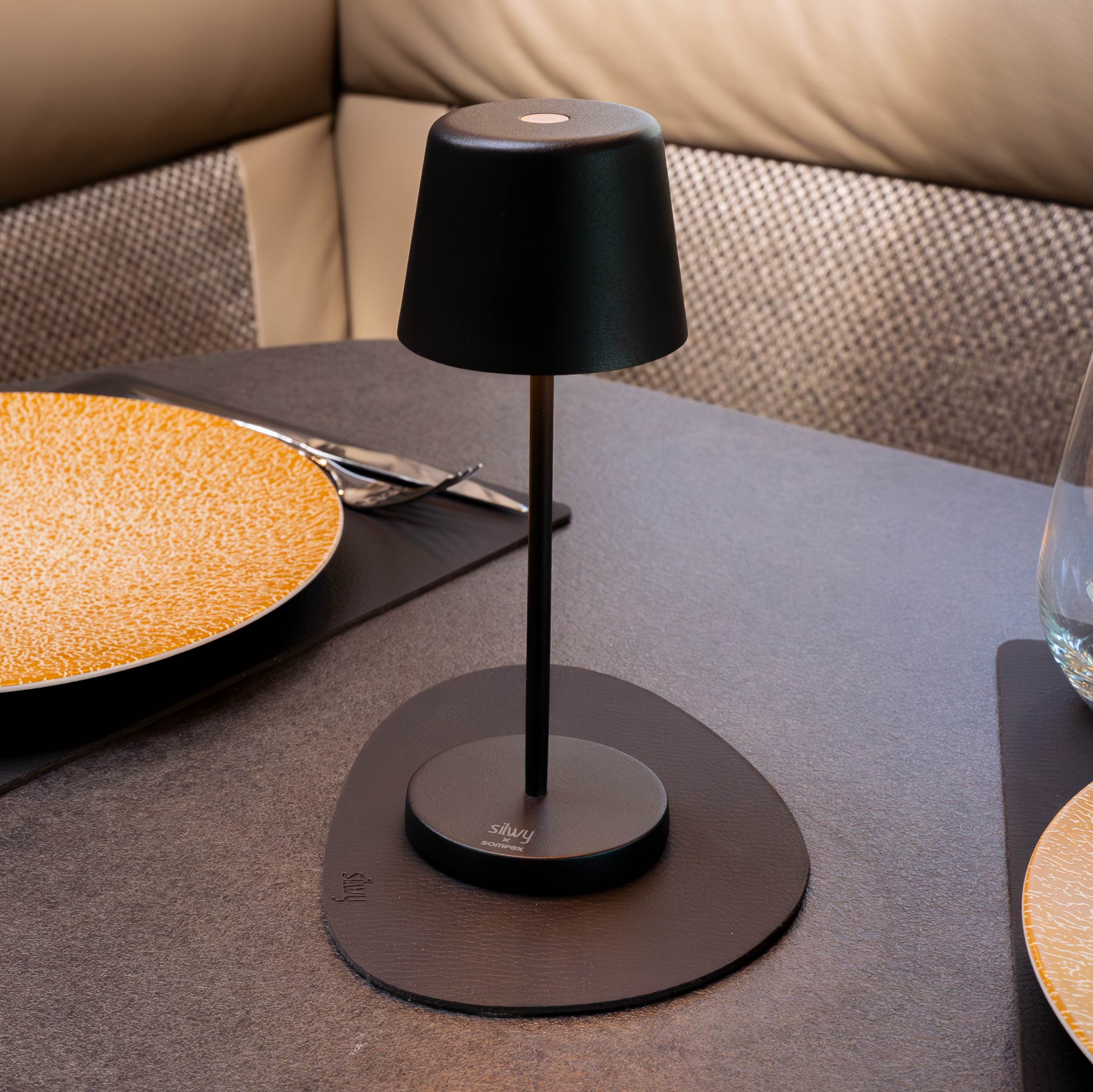 Mantel individual con luz