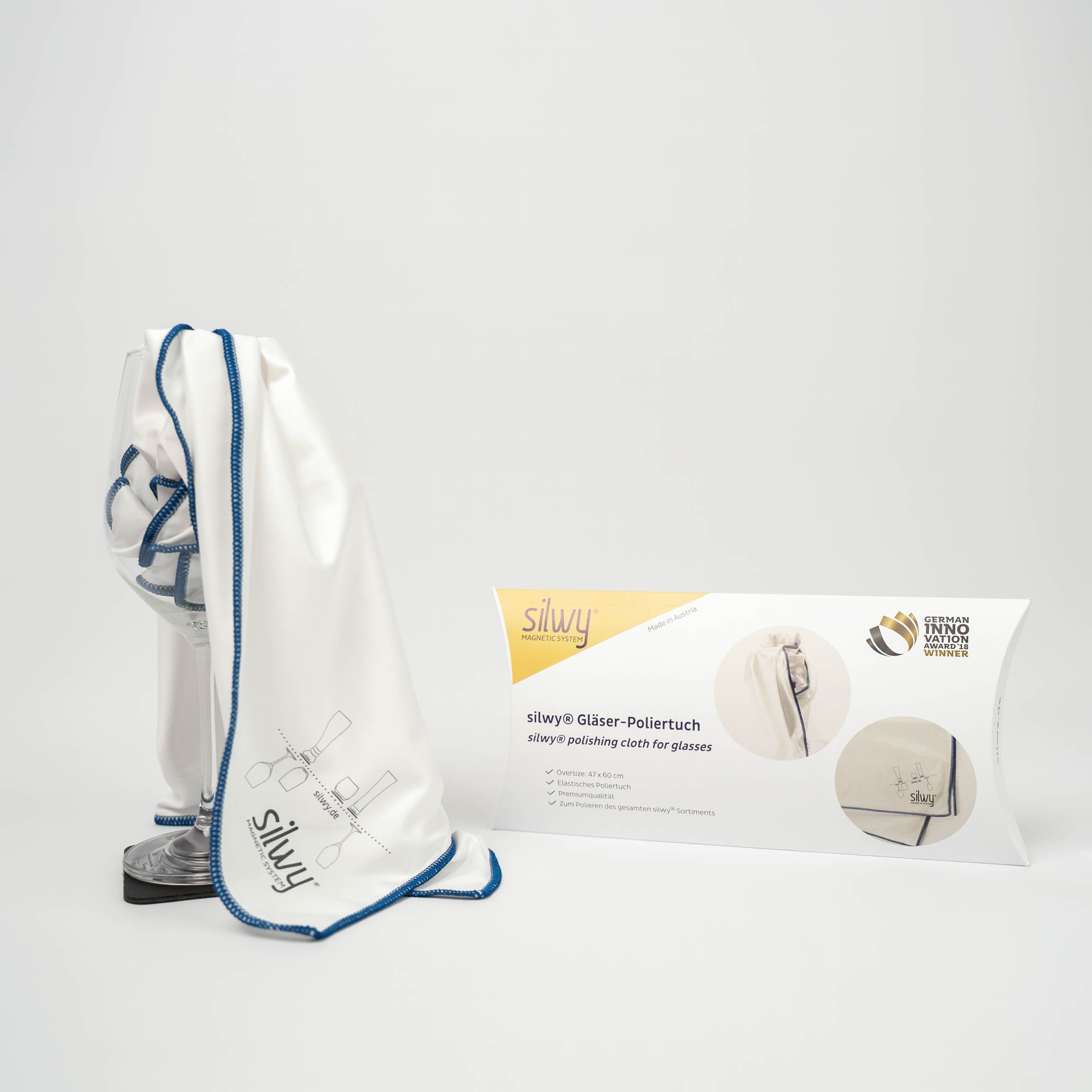 Chiffons de polissage avec emballage