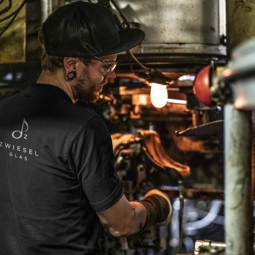 Verres en cristal fabriqués à la main par la marque Schott à Zwiesel