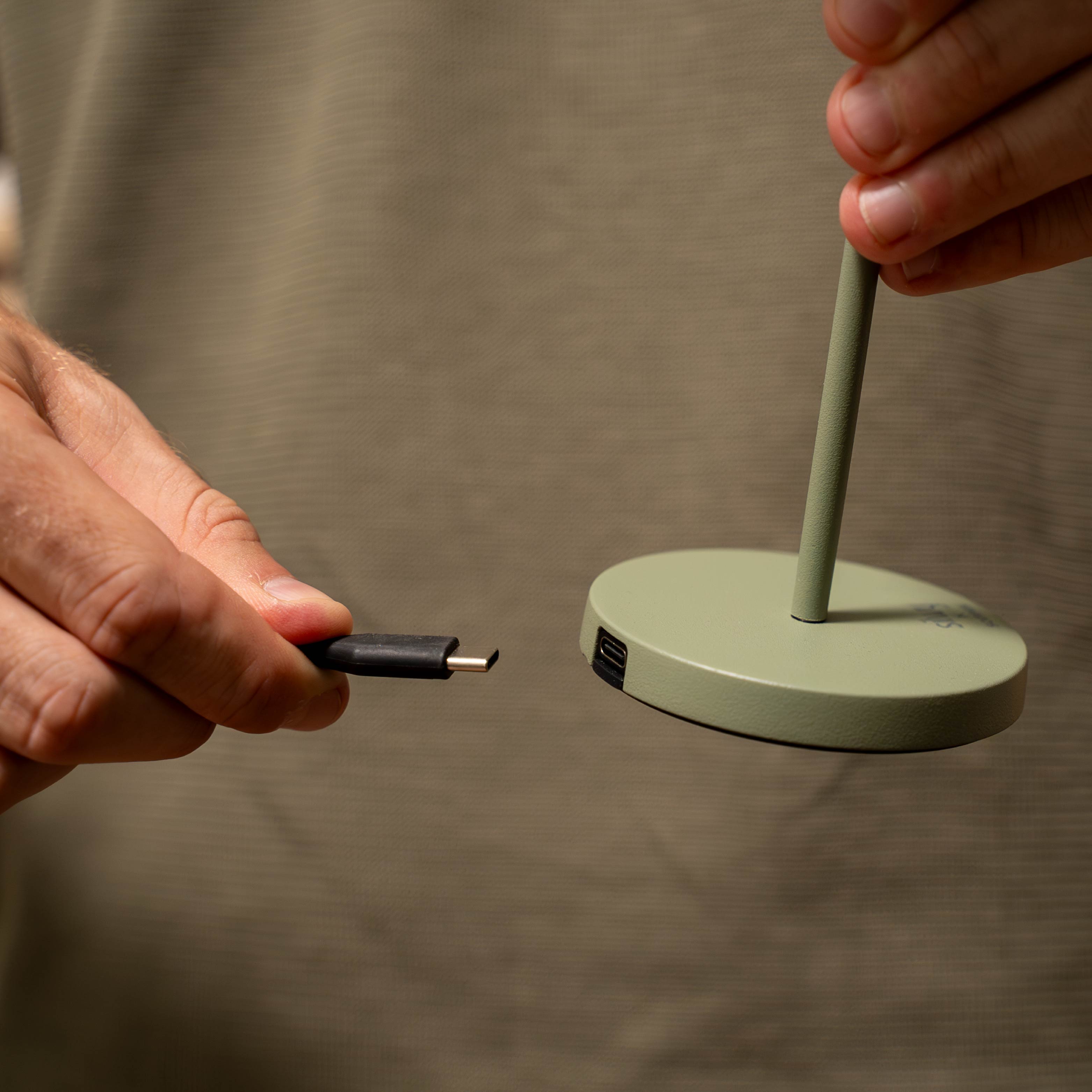 Cavo di ricarica per luce magnetica Monaco in olive