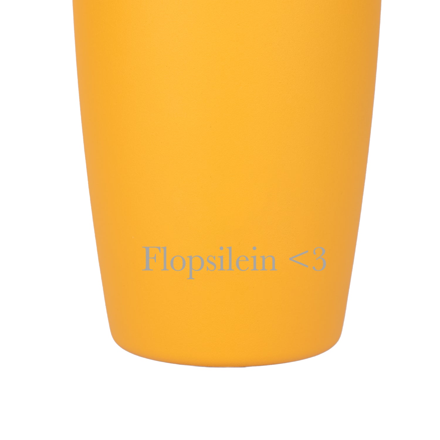 Tazza magnetica incisa