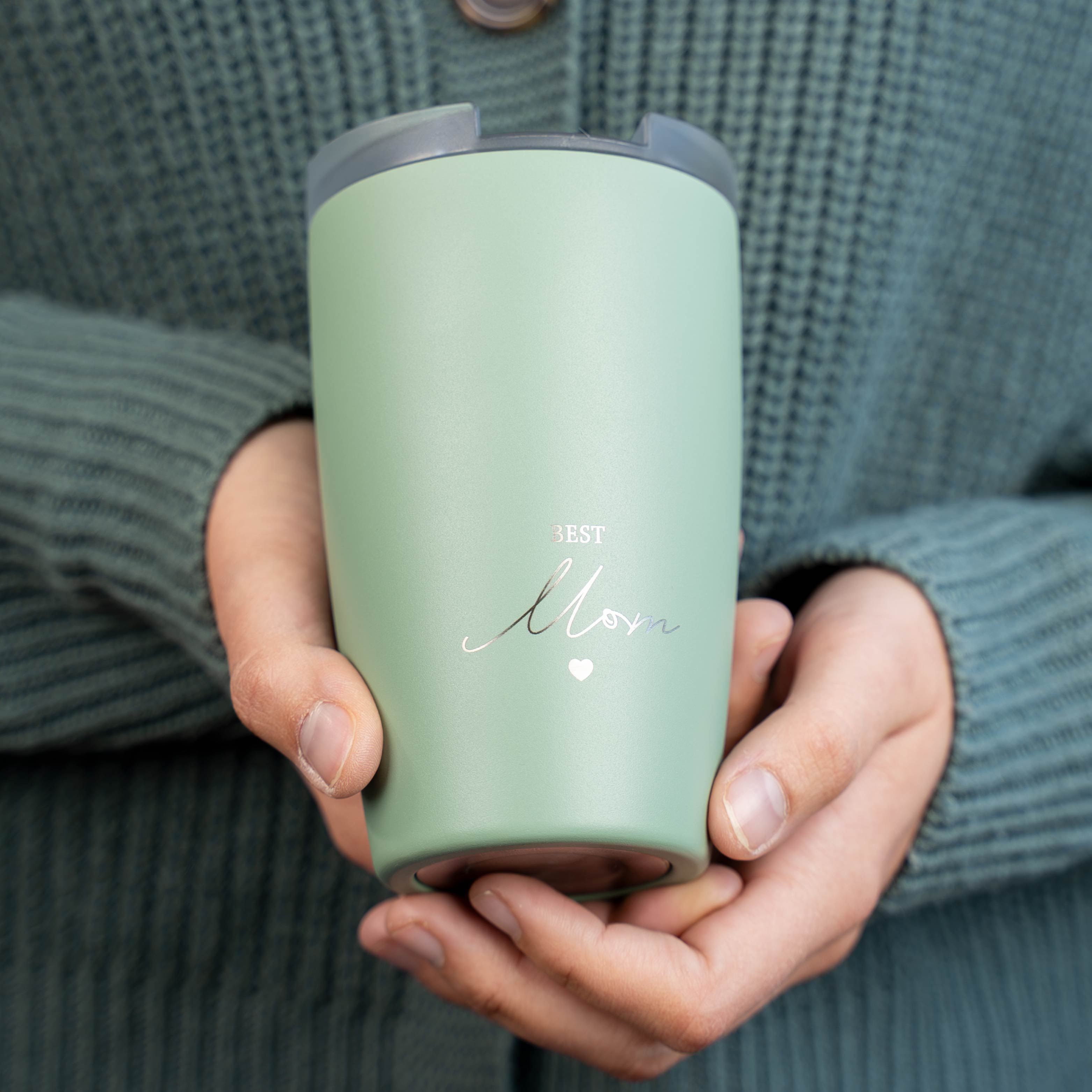 Tazza termica BEST MOM in SAGE
