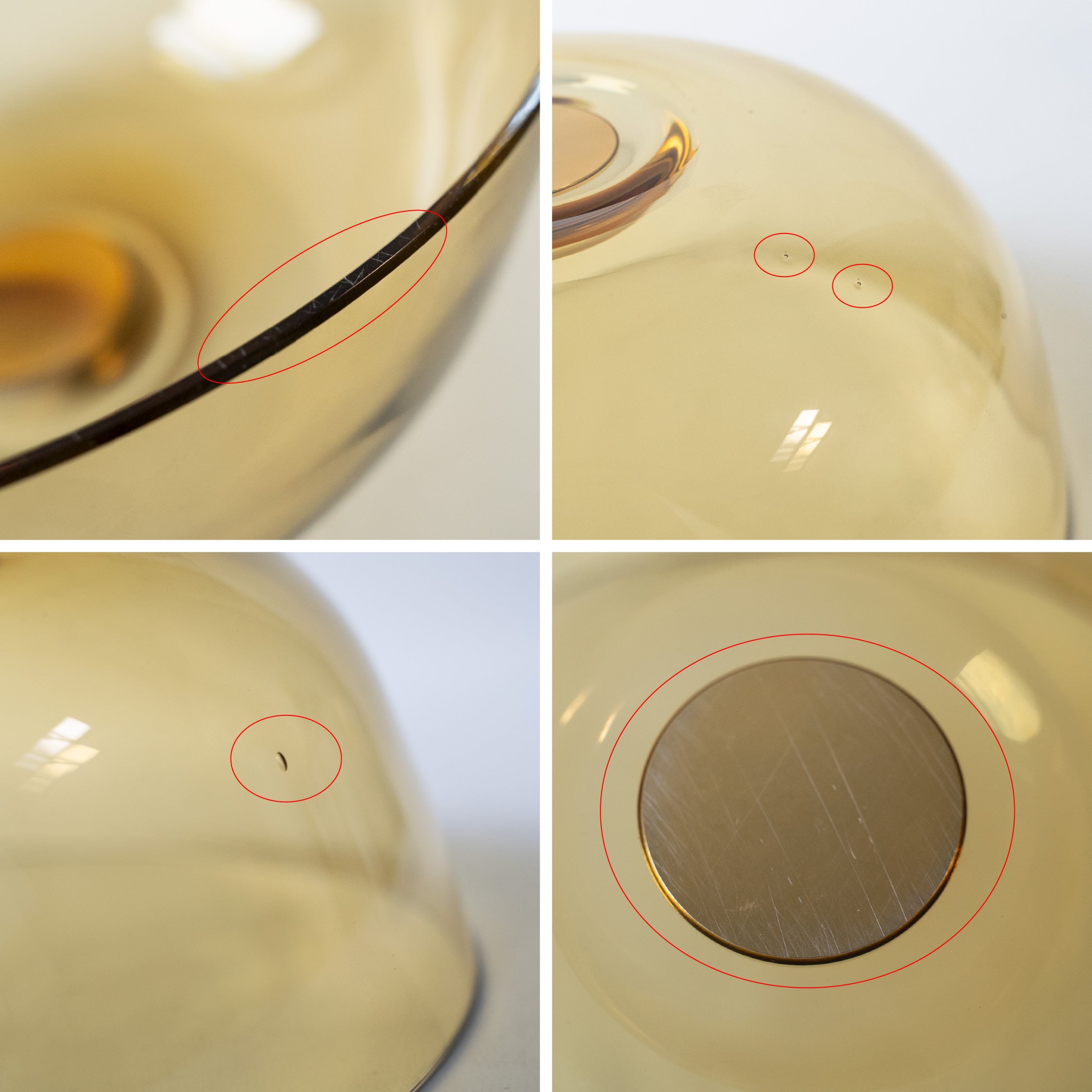 Deuxième choix : bol en verre magnétique BERNSTEIN ⌀ 26 cm