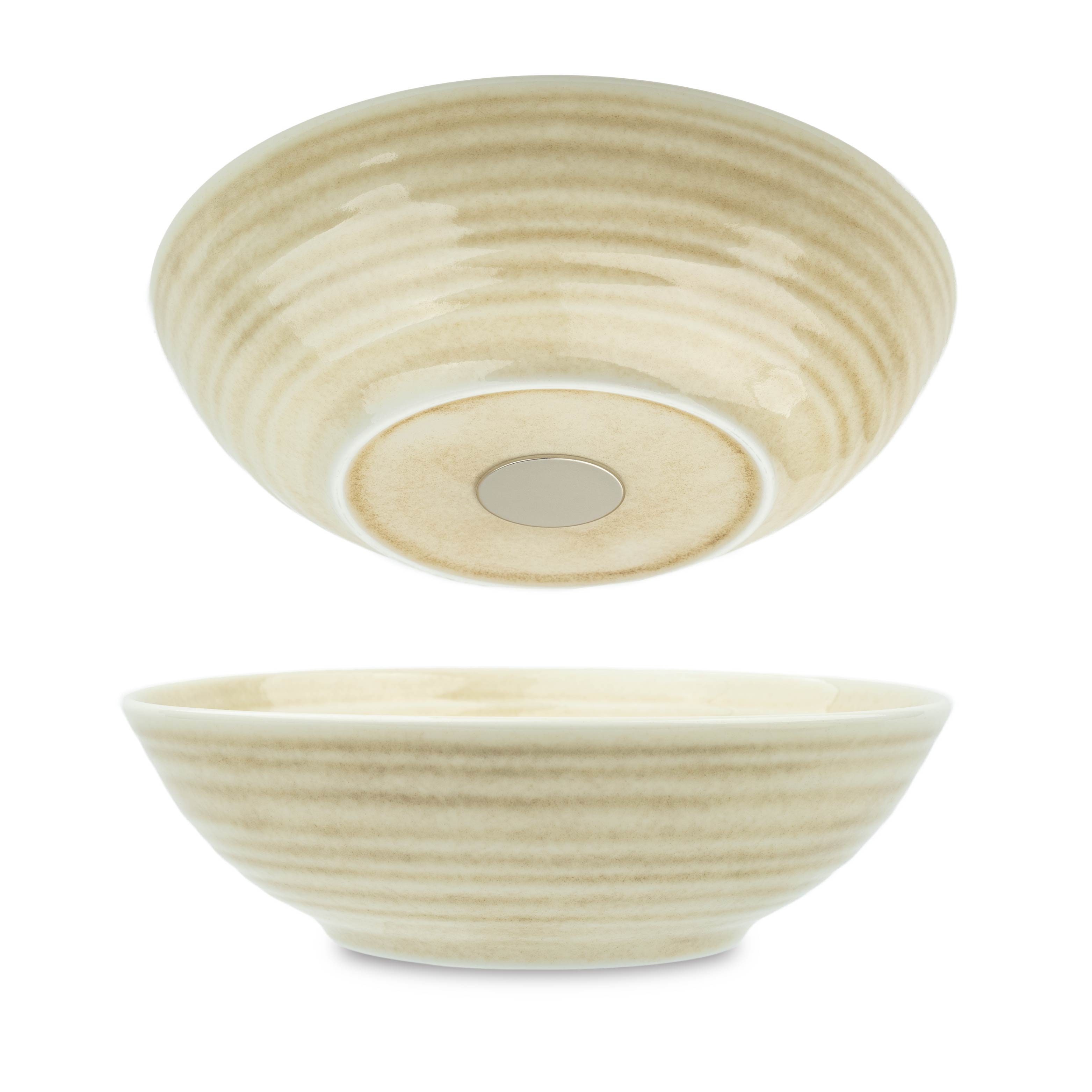Magnet-Porzellan-Food-Bowls SAND ⌀ 20 cm