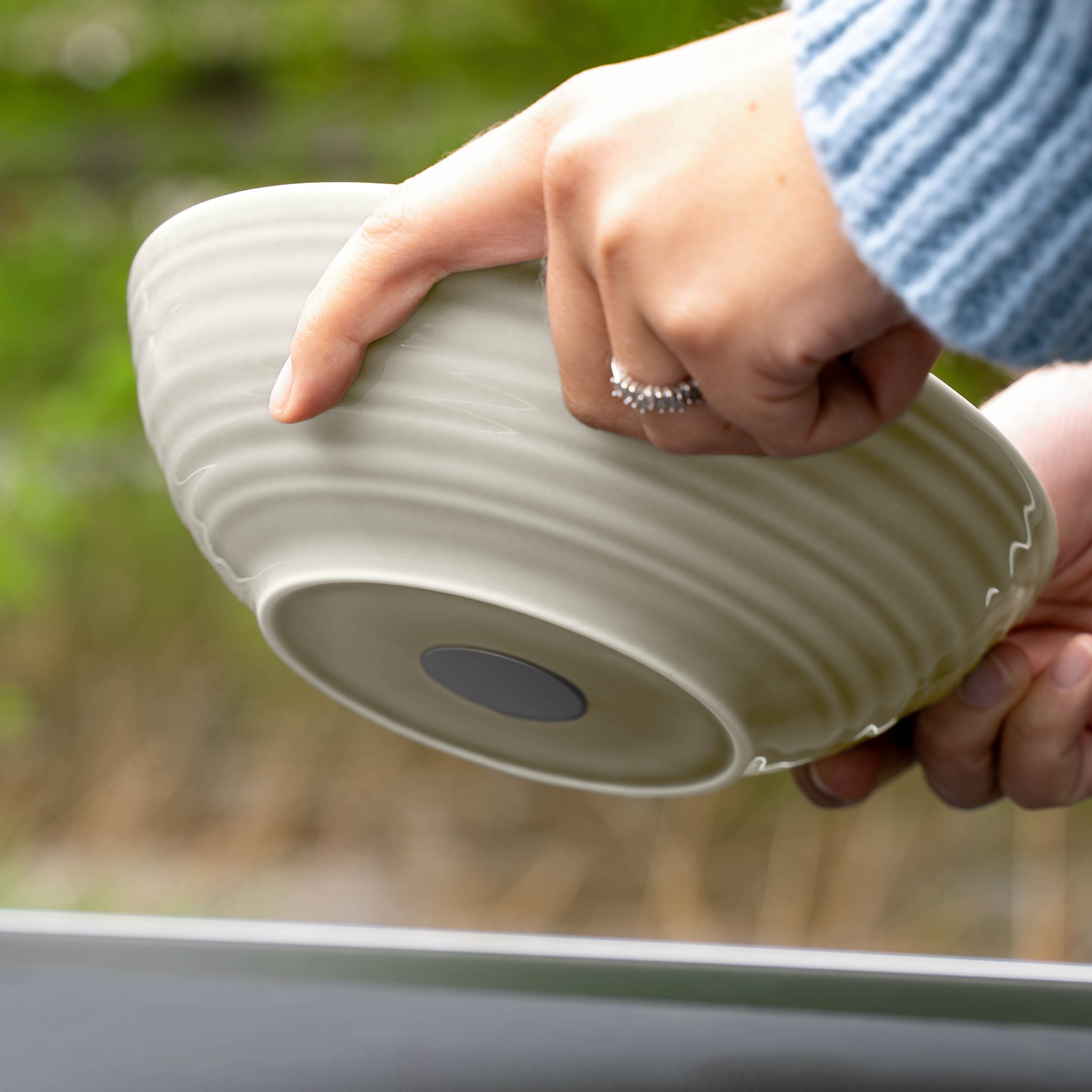 Magnet-Porzellan-Food-Bowls SAND ⌀ 20 cm