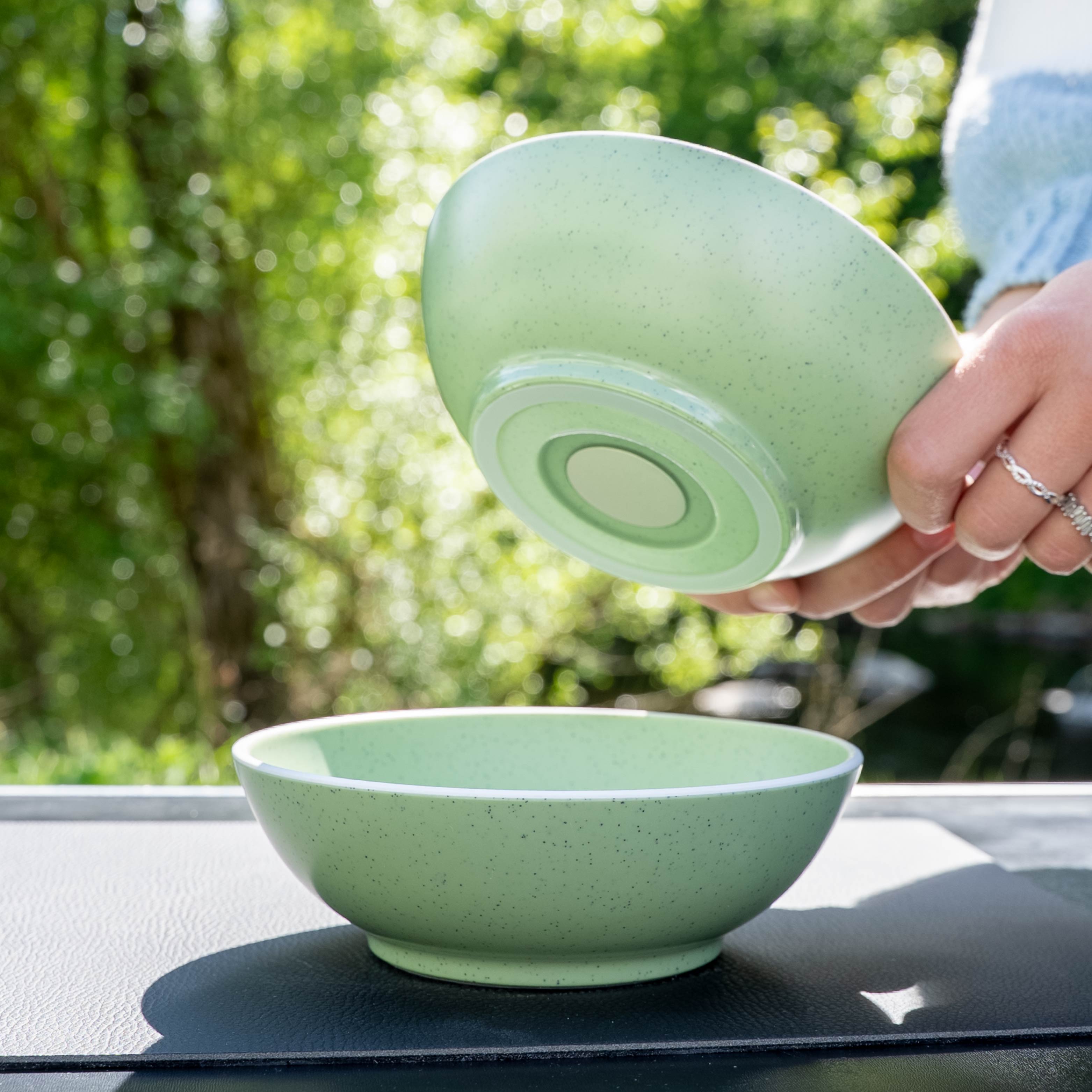 Magnet-Kunststoffbowls DOLOMIT GREEN ⌀ 16 cm