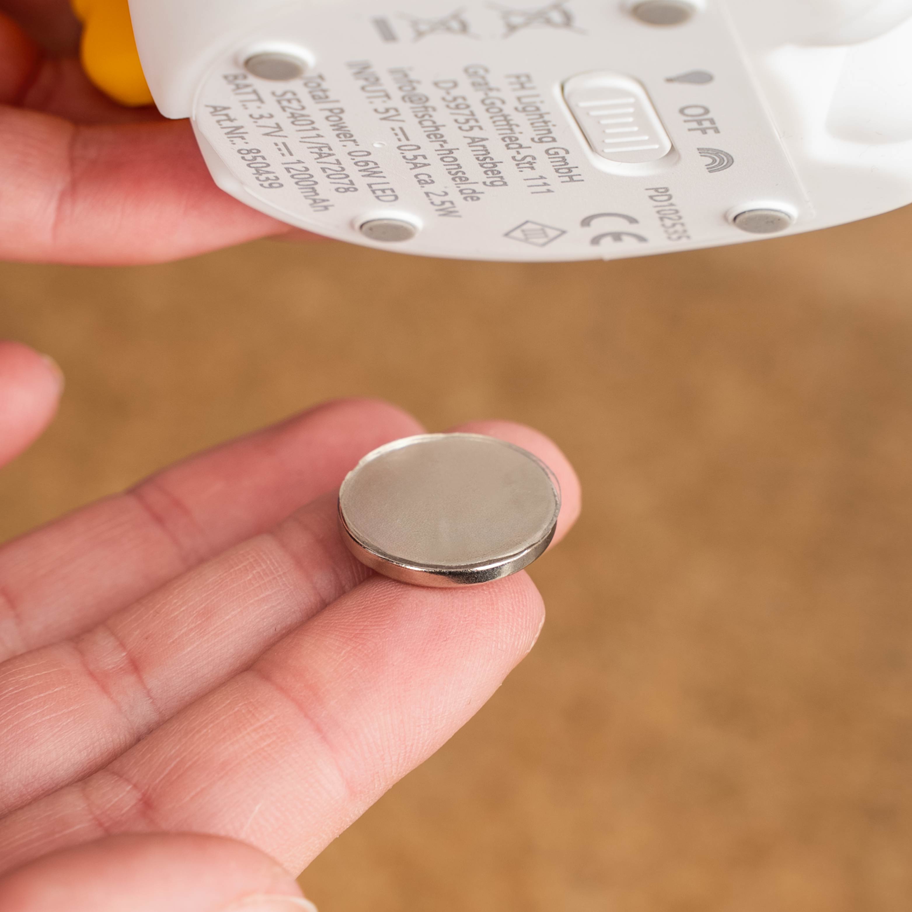 Lámpara magnética DIY PUPPY incl. pad