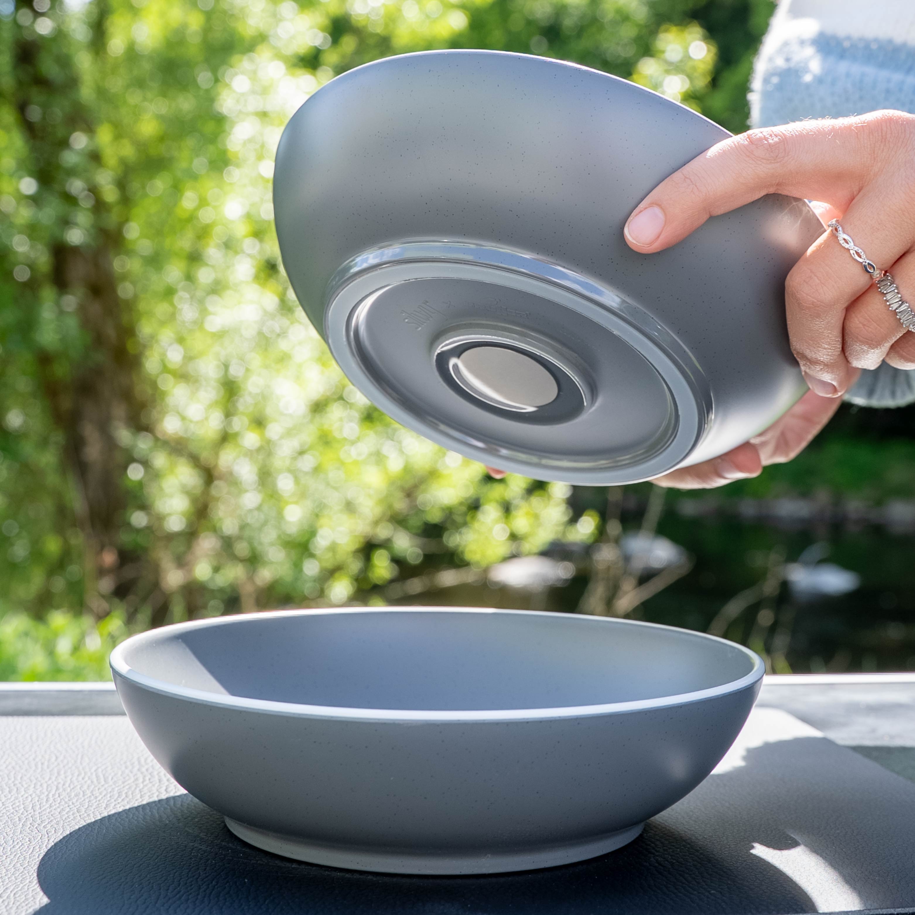Magnet-Kunststoff-Food-Bowls DOLOMIT GREY ⌀ 20 cm
