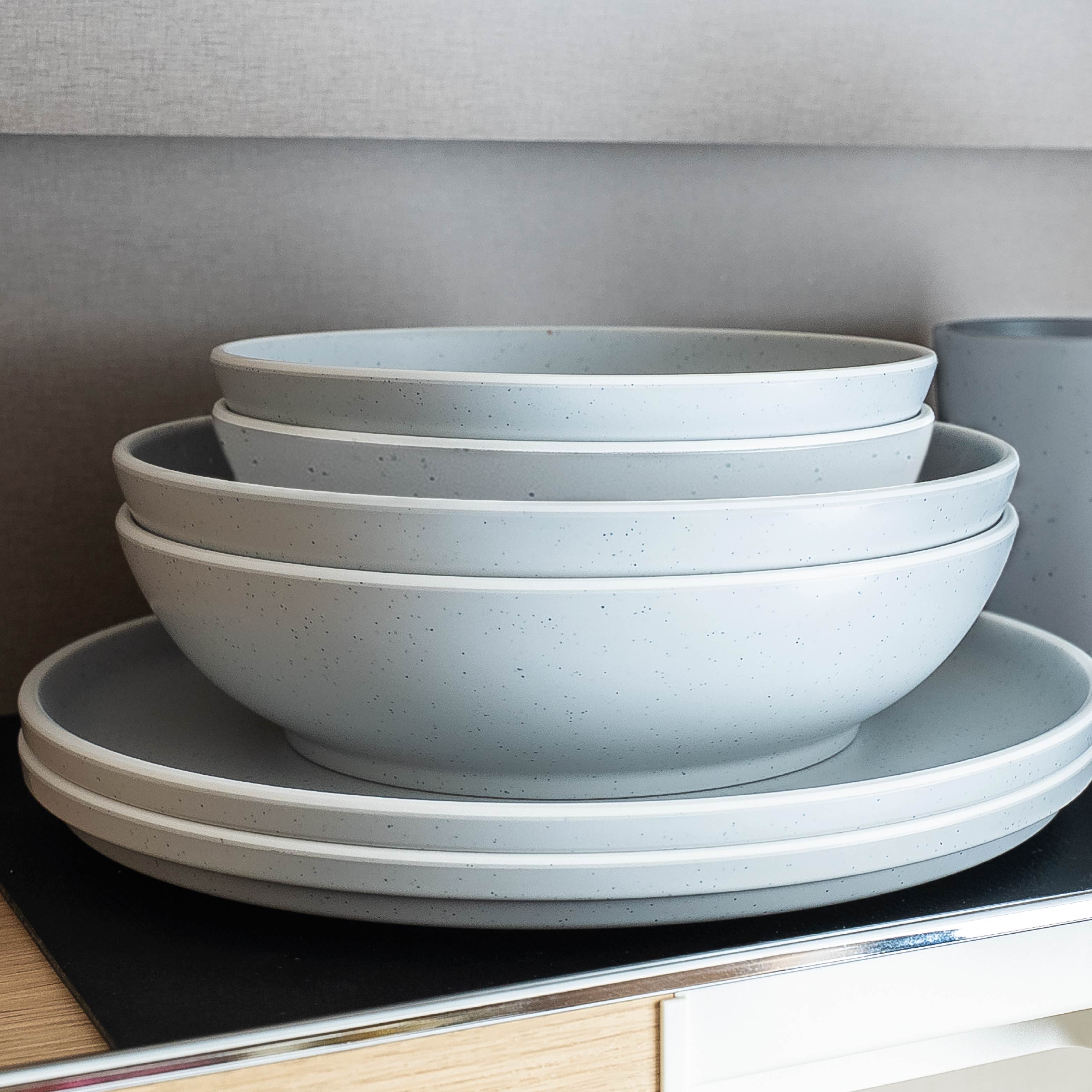 Magnet-Kunststoff-Food-Bowls DOLOMIT WHITE ⌀ 20 cm