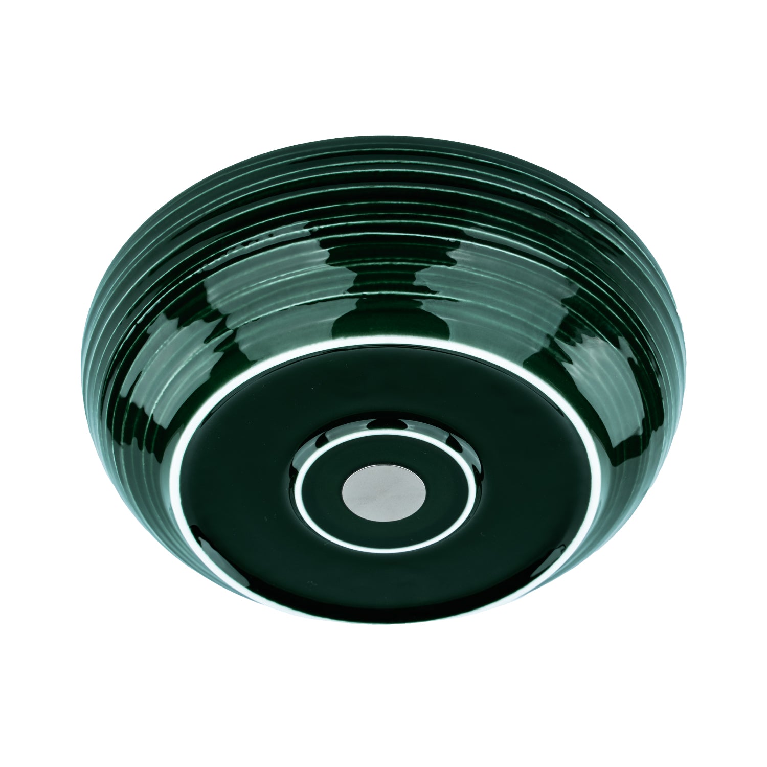 Magnetic Porcelain Food Bowl FOREST GREEN