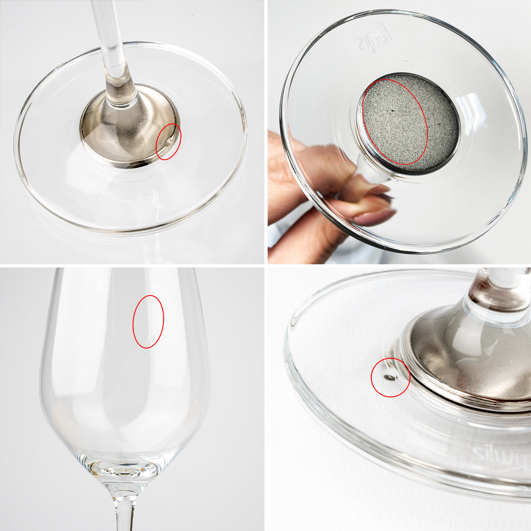 Second choice: Magnetic crystal glasses WINE