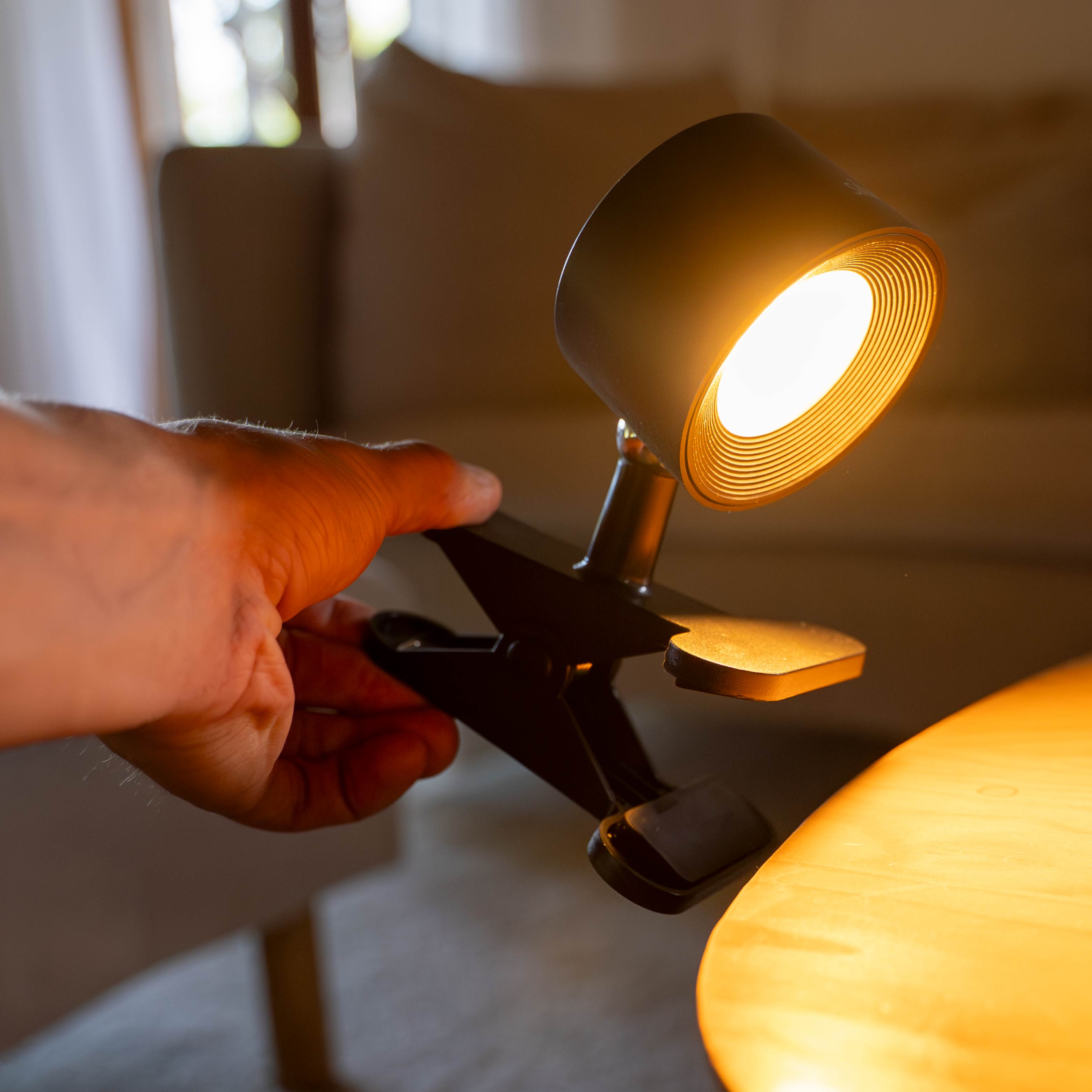 Pince à rotule pour lampe magnétique SPOTY