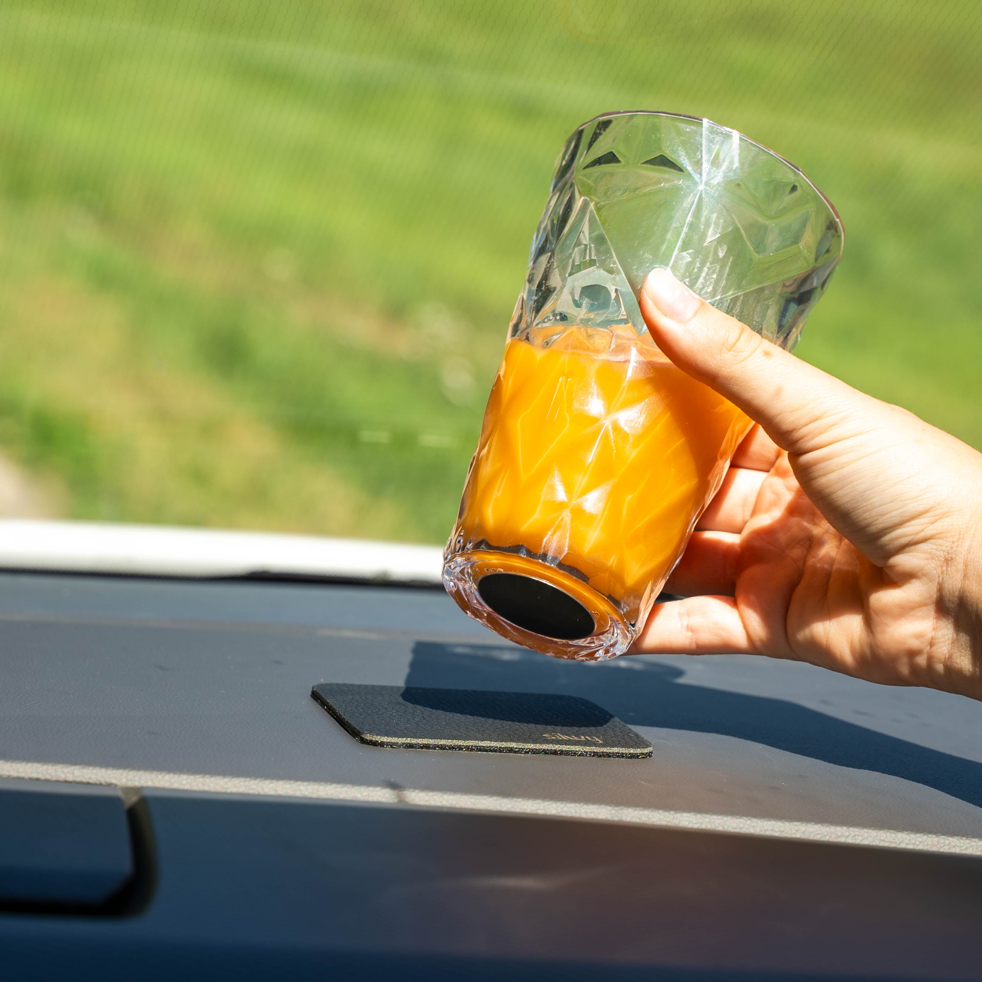 Magnetic Plastic Glasses LONG DRINK CLEAR PRISMA