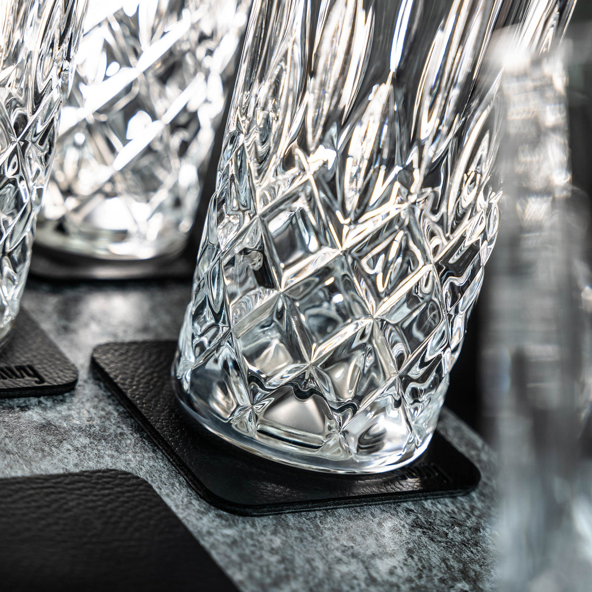 Magnet crystal glasses LONGDRINK DIAMOND