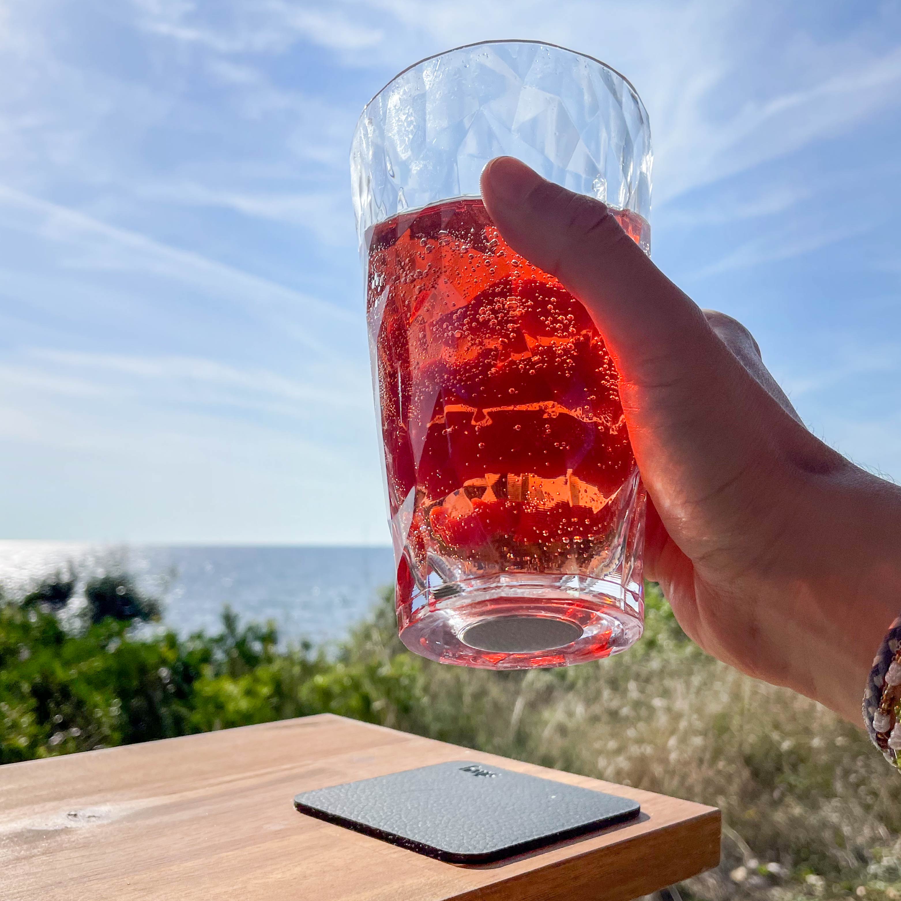 Magnet-Kunststoffgläser LONGDRINK