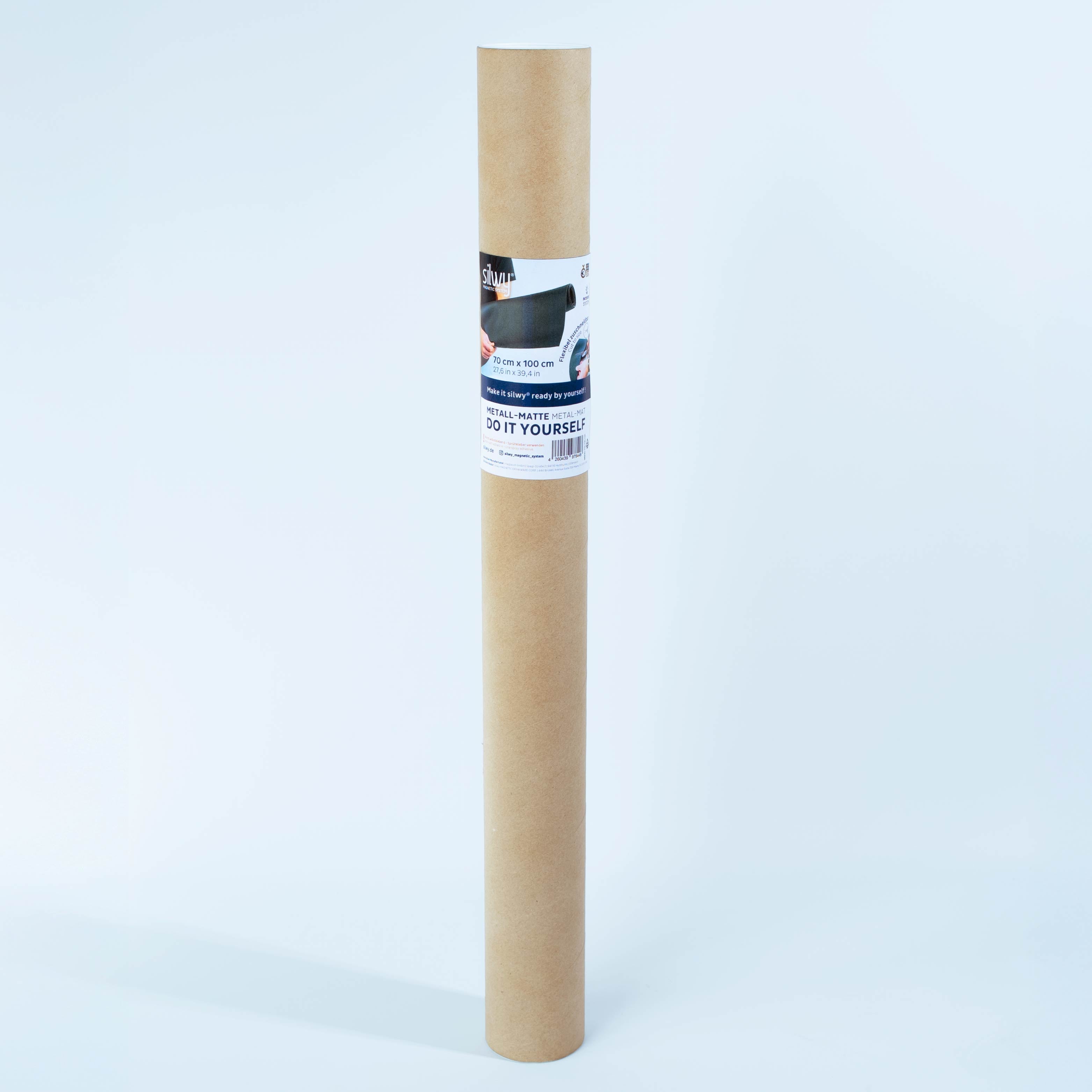 Estera metálica de embalaje DIY blanco