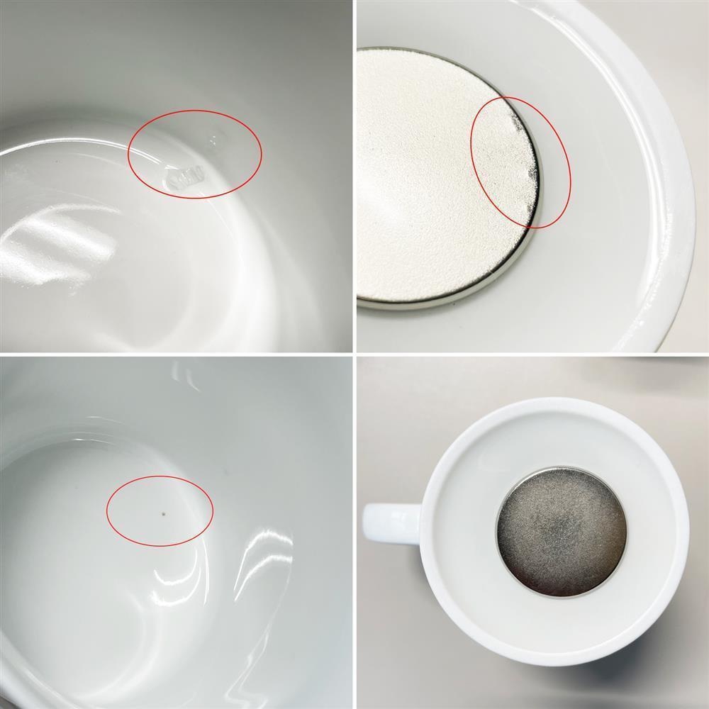 Deuxième choix : les tasses magnétiques en porcelaine REISELUST