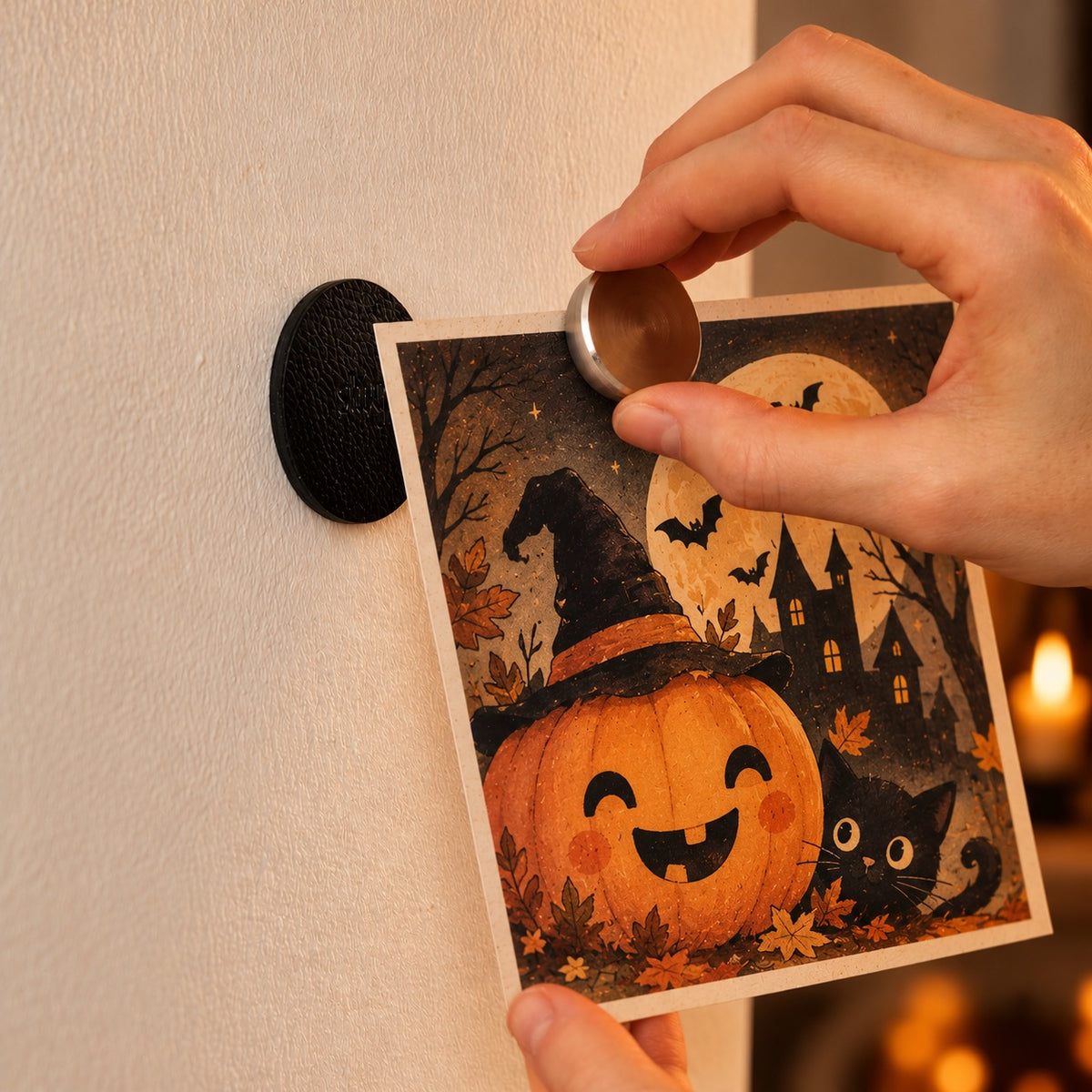 Magnet-Pins SMART inkl. Pads BLACK