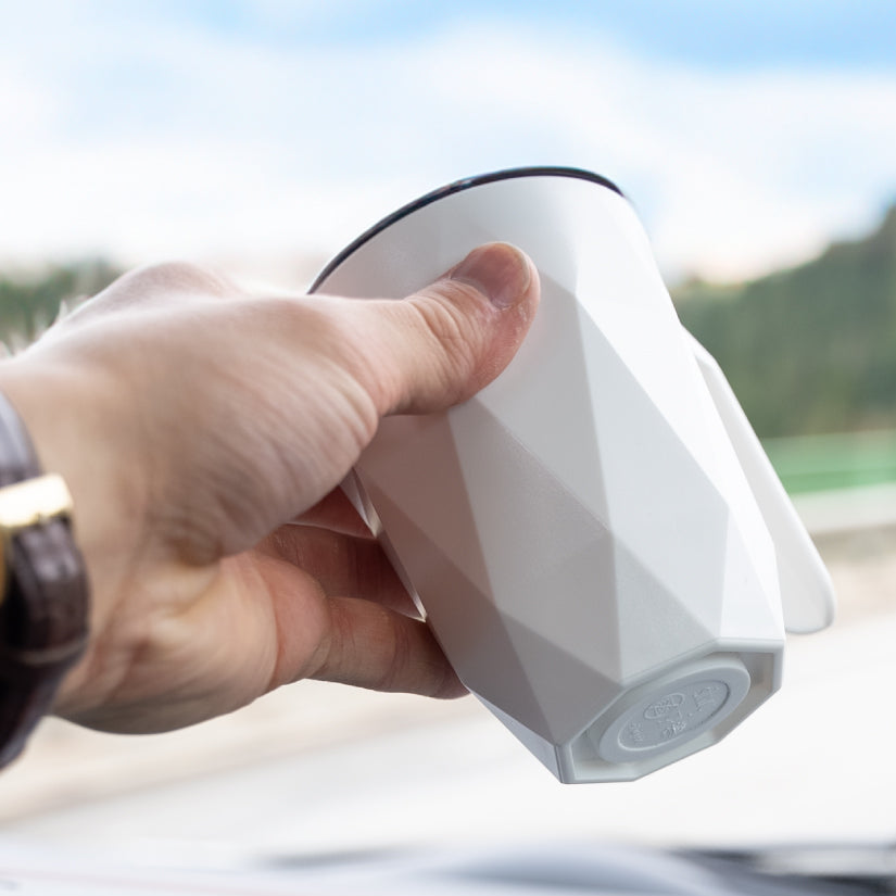 Magnet-Kunststofftasse TO-GO ohne Pad und ohne Deckel