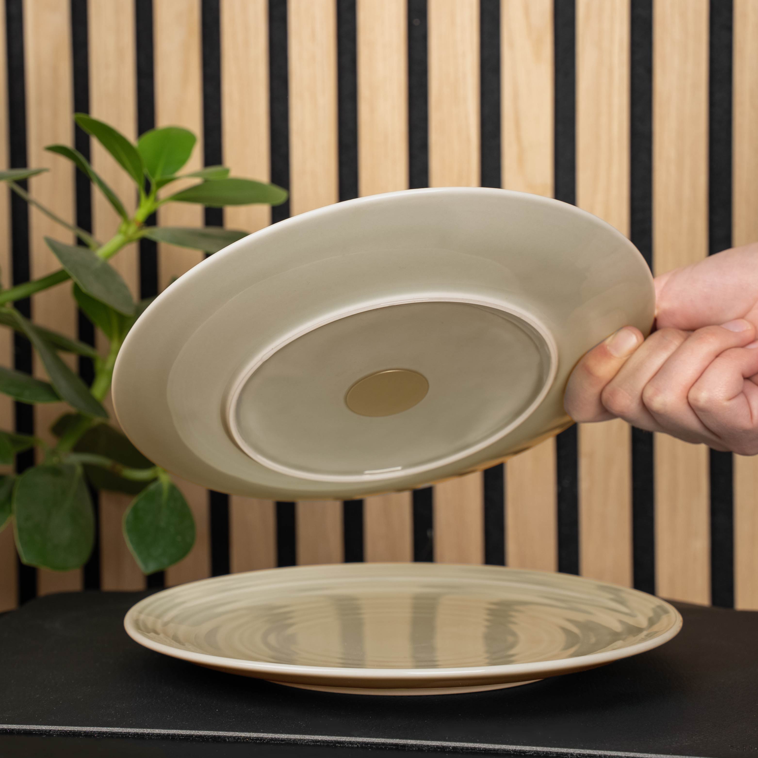 Magnet-Porzellanteller SAND ⌀ 23 cm