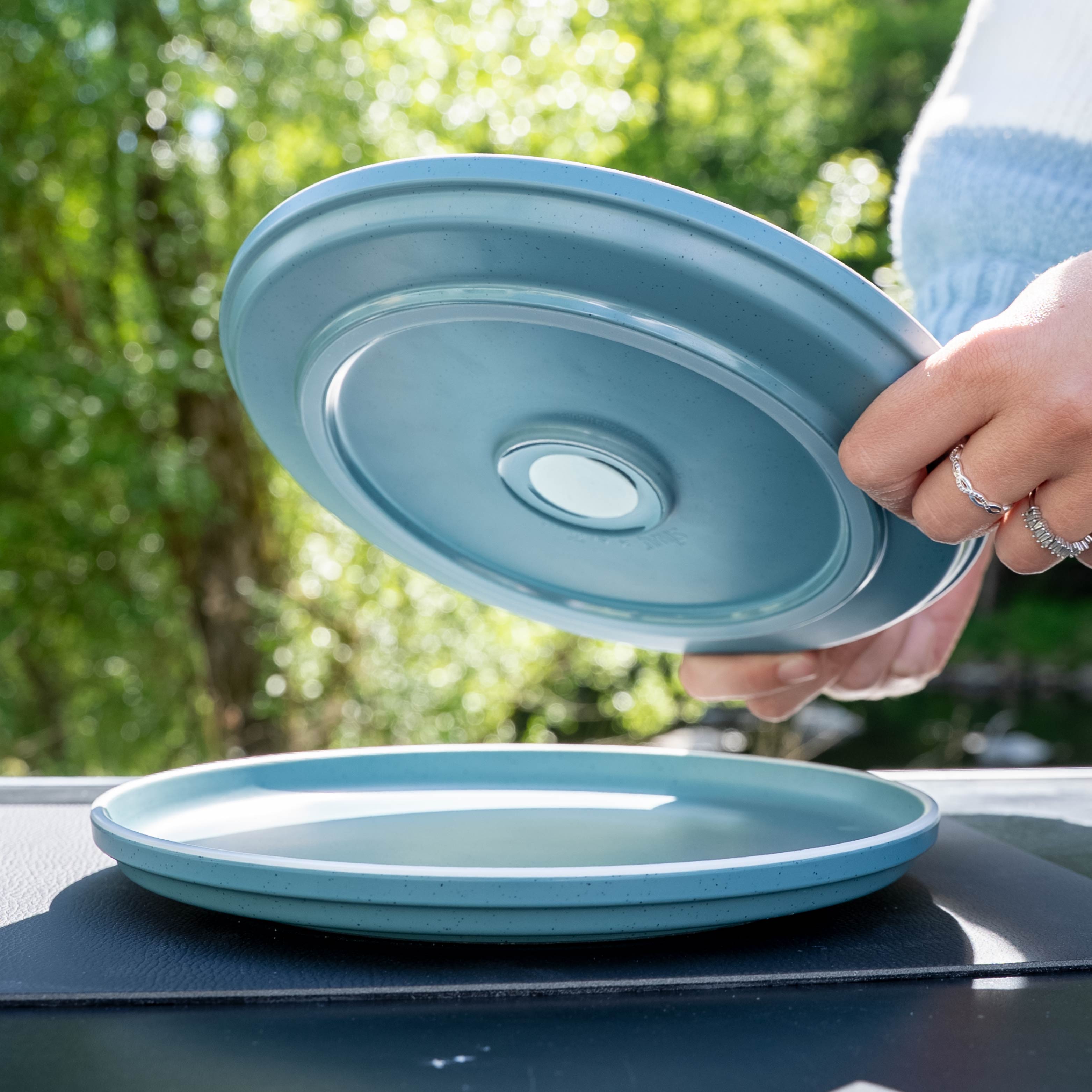 Magnet-Kunststoffteller DOLOMIT BLUE ⌀ 25 cm