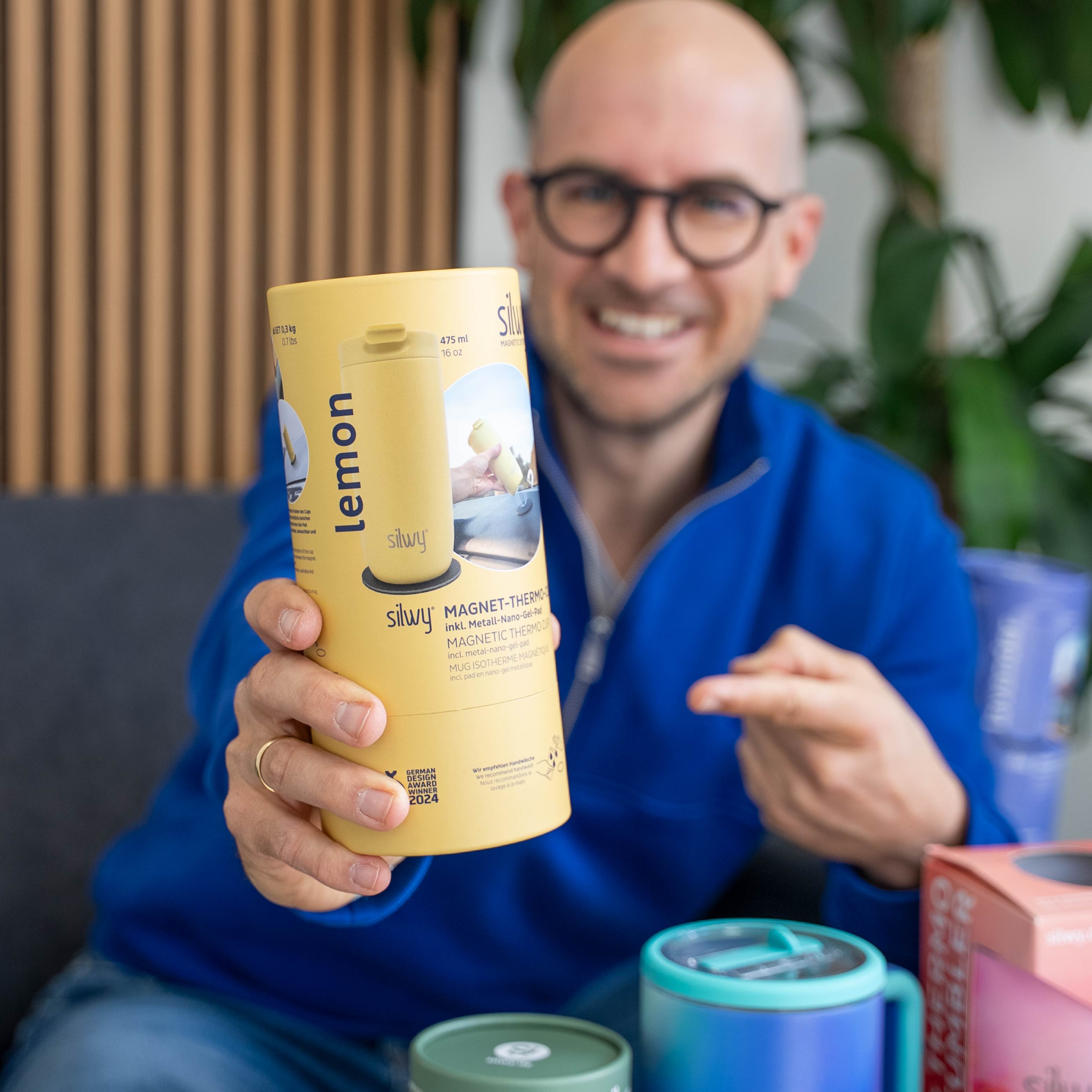 Tazza Termica Magnetica LIMONE