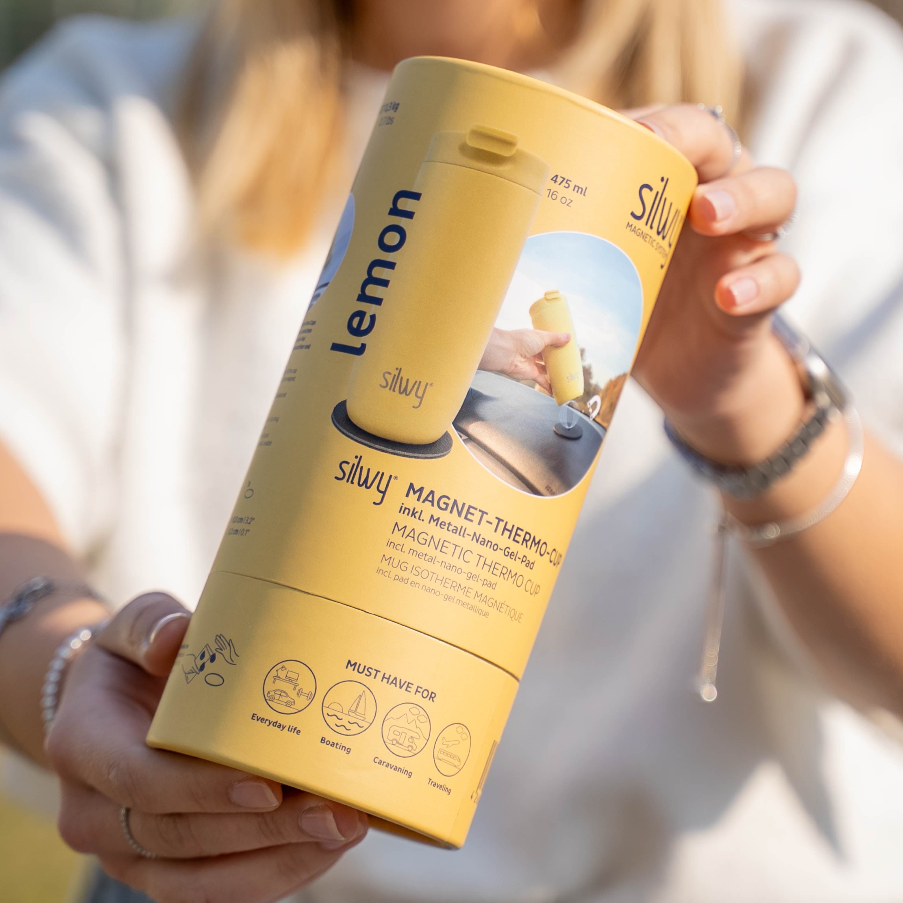 Tazza Termica Magnetica LIMONE