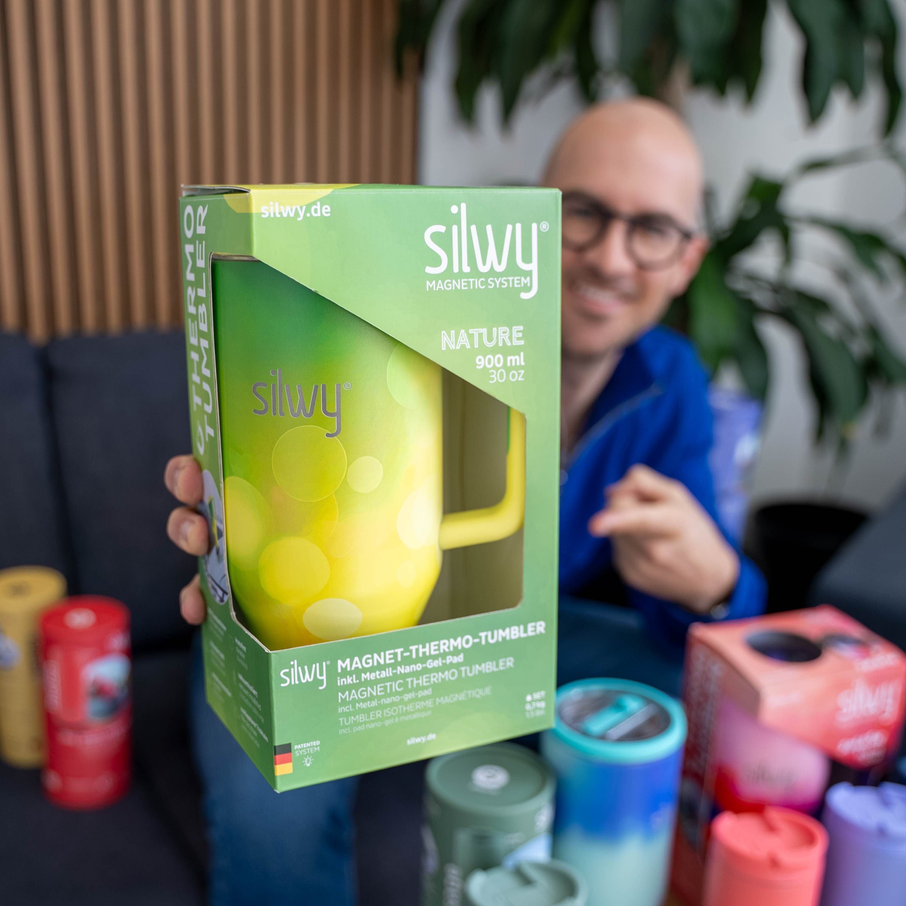 Bicchiere Termico Magnetico NATURA