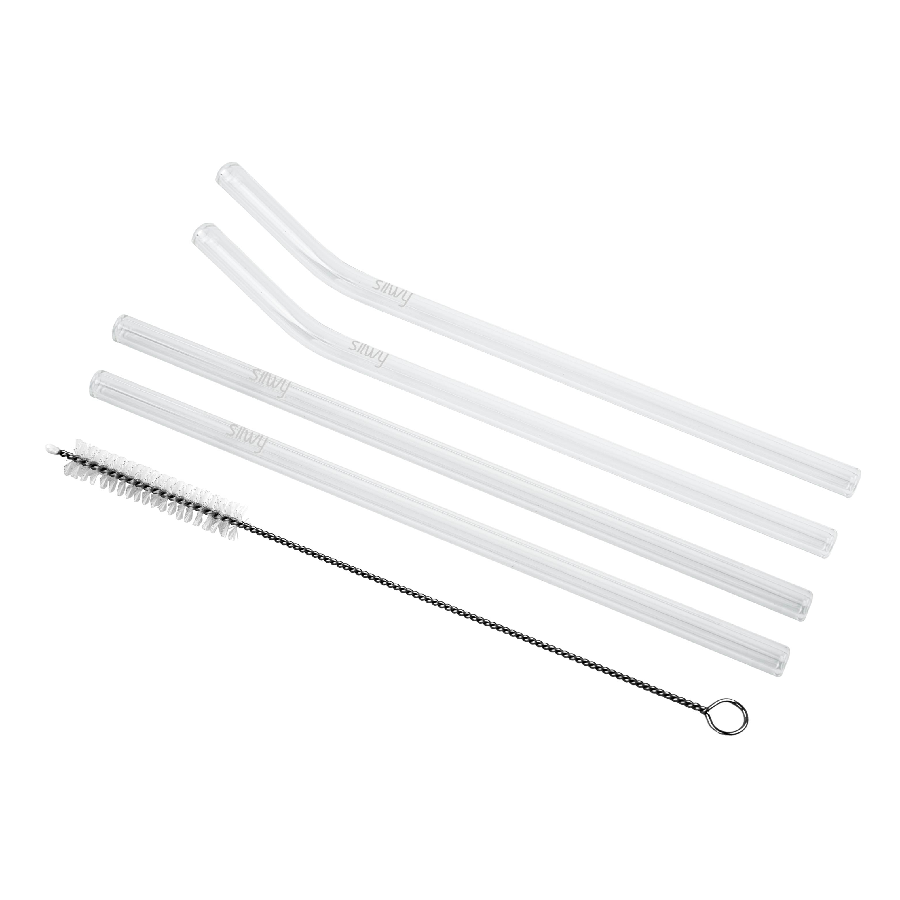 Drinking straw set