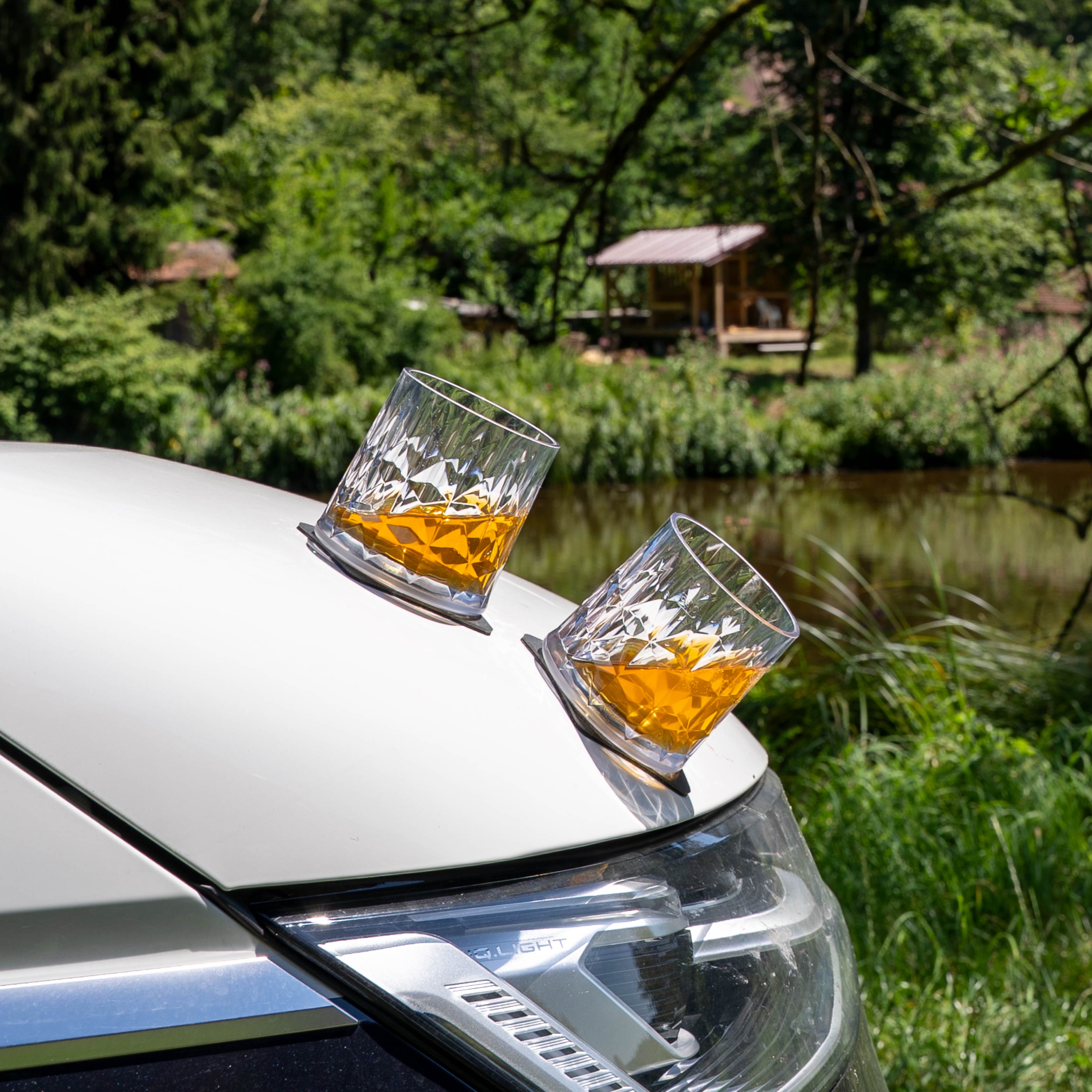Magnet-Kunststoffgläser TUMBLER CLEAR