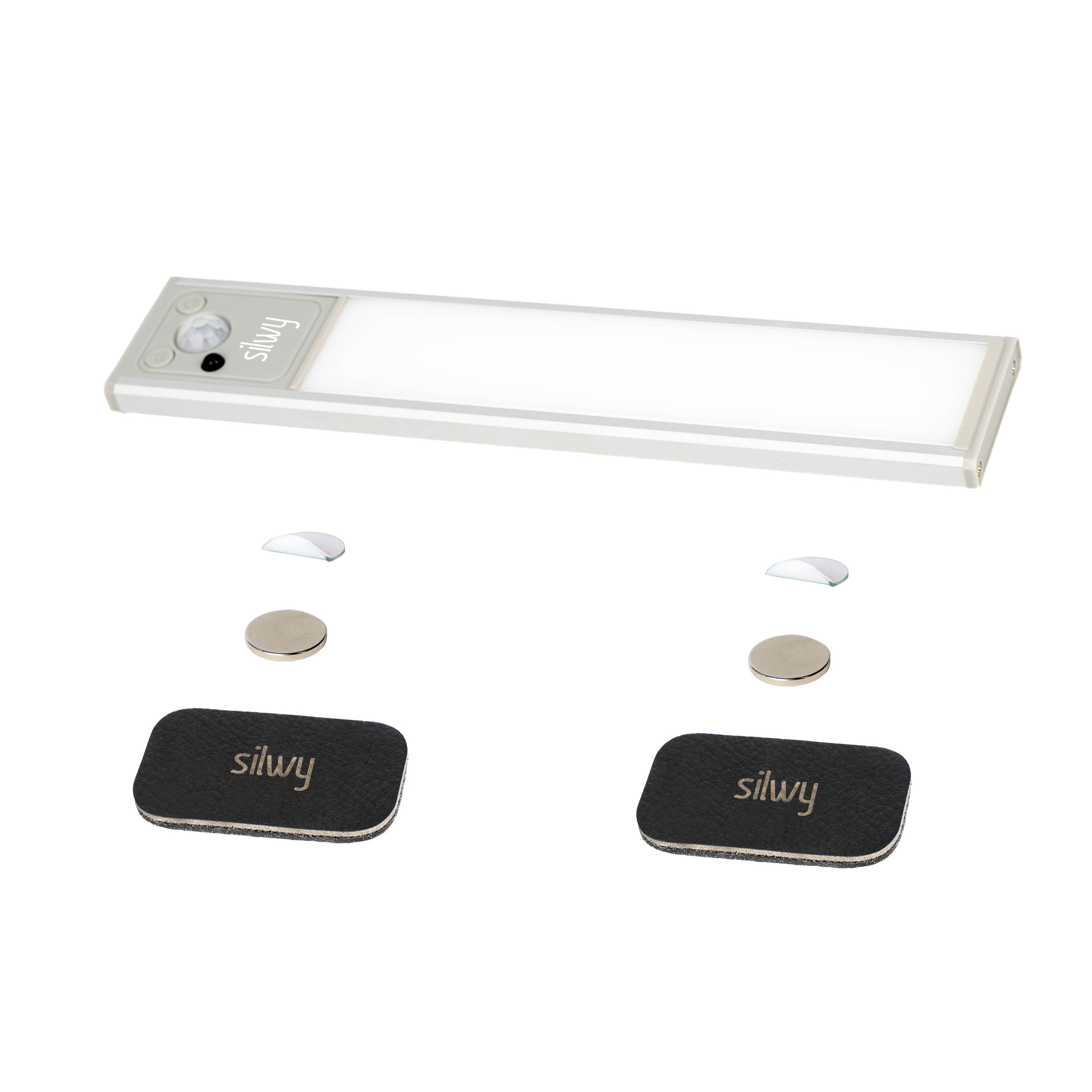 Lampe de sous-meuble magnétique DIY avec tampons inclus