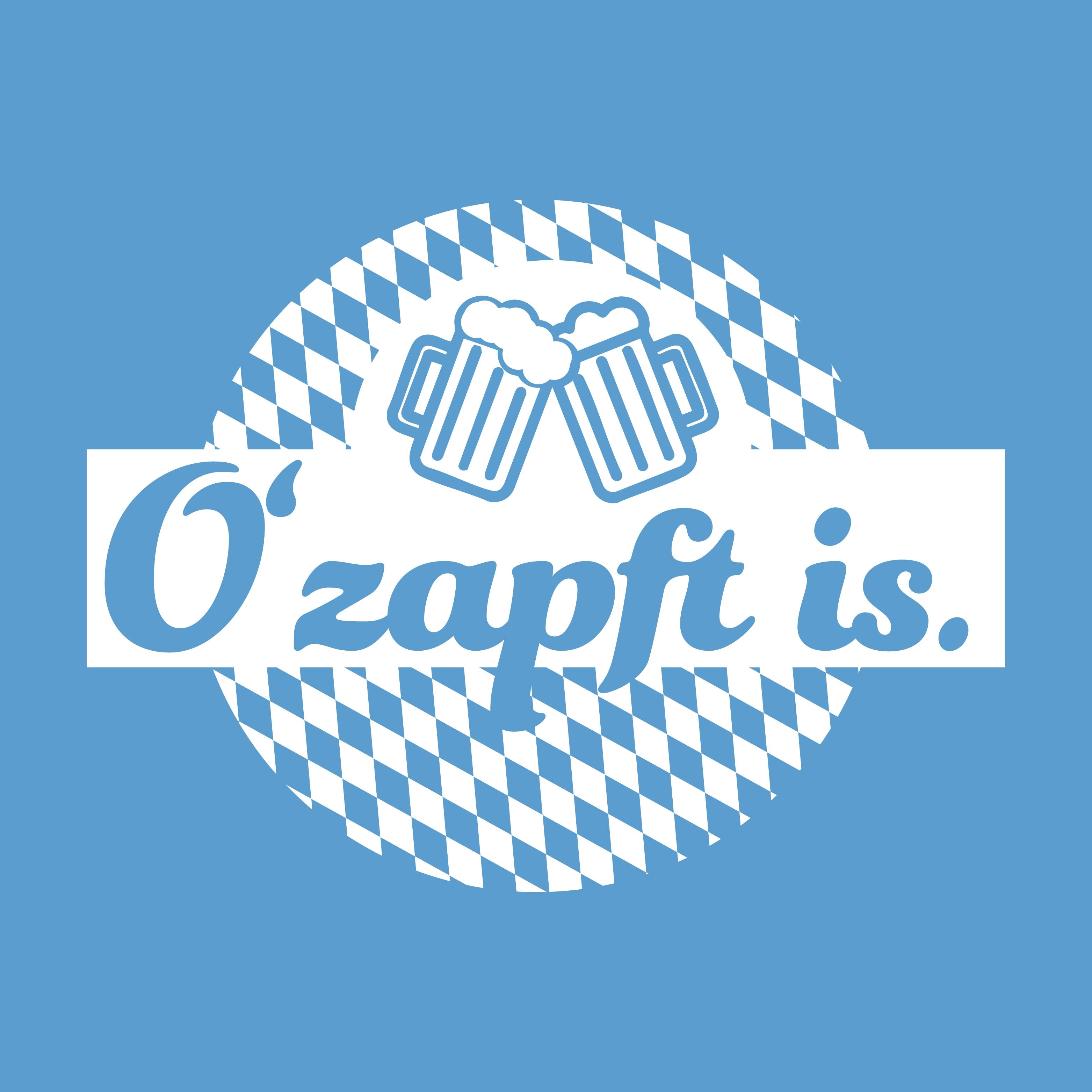 Magnet crystal glass WHEAT BEER O'ZAPFT IS