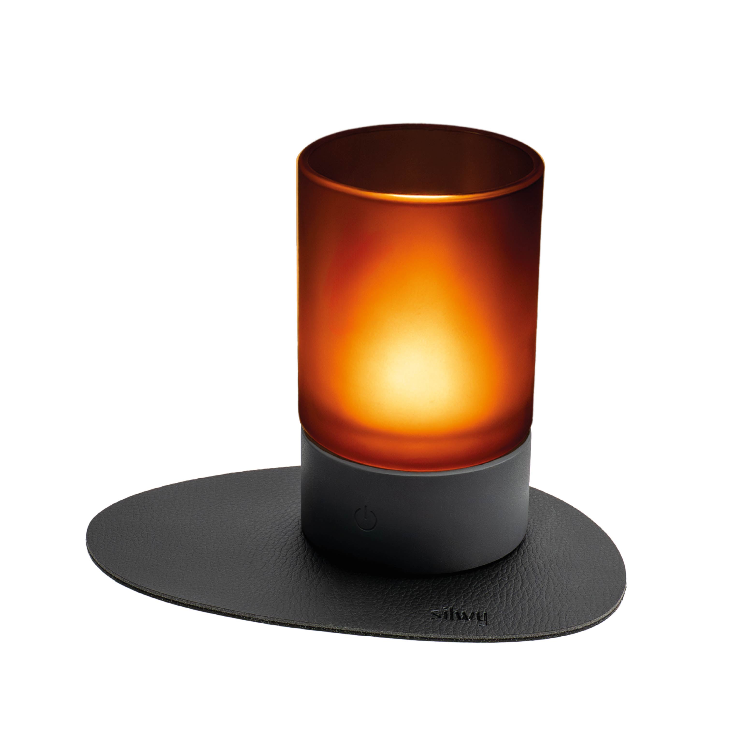 Magnet-Windlicht COGNAC inkl. Platzset