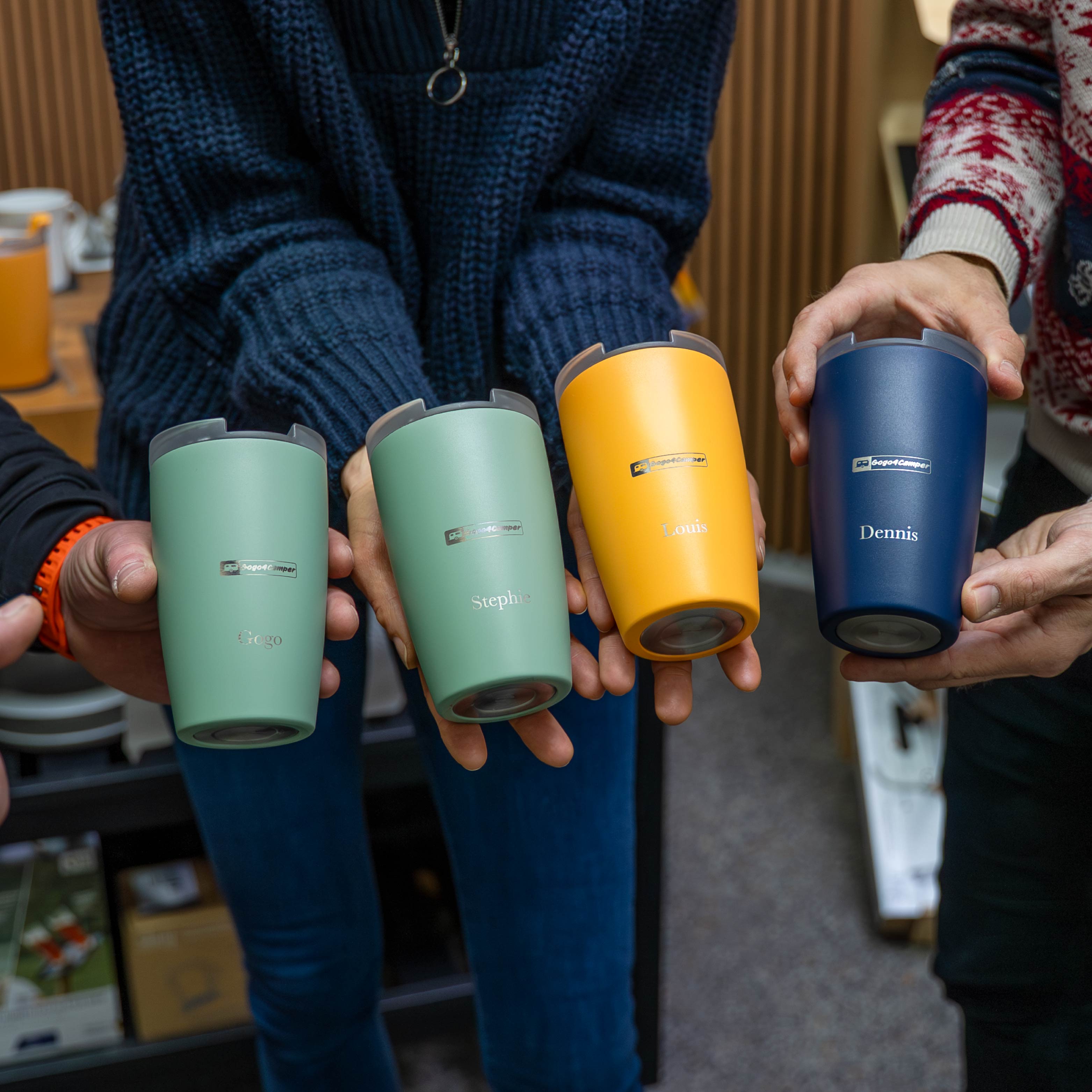 Magnet-Thermobecher MIDNIGHT GOGO4CAMPER