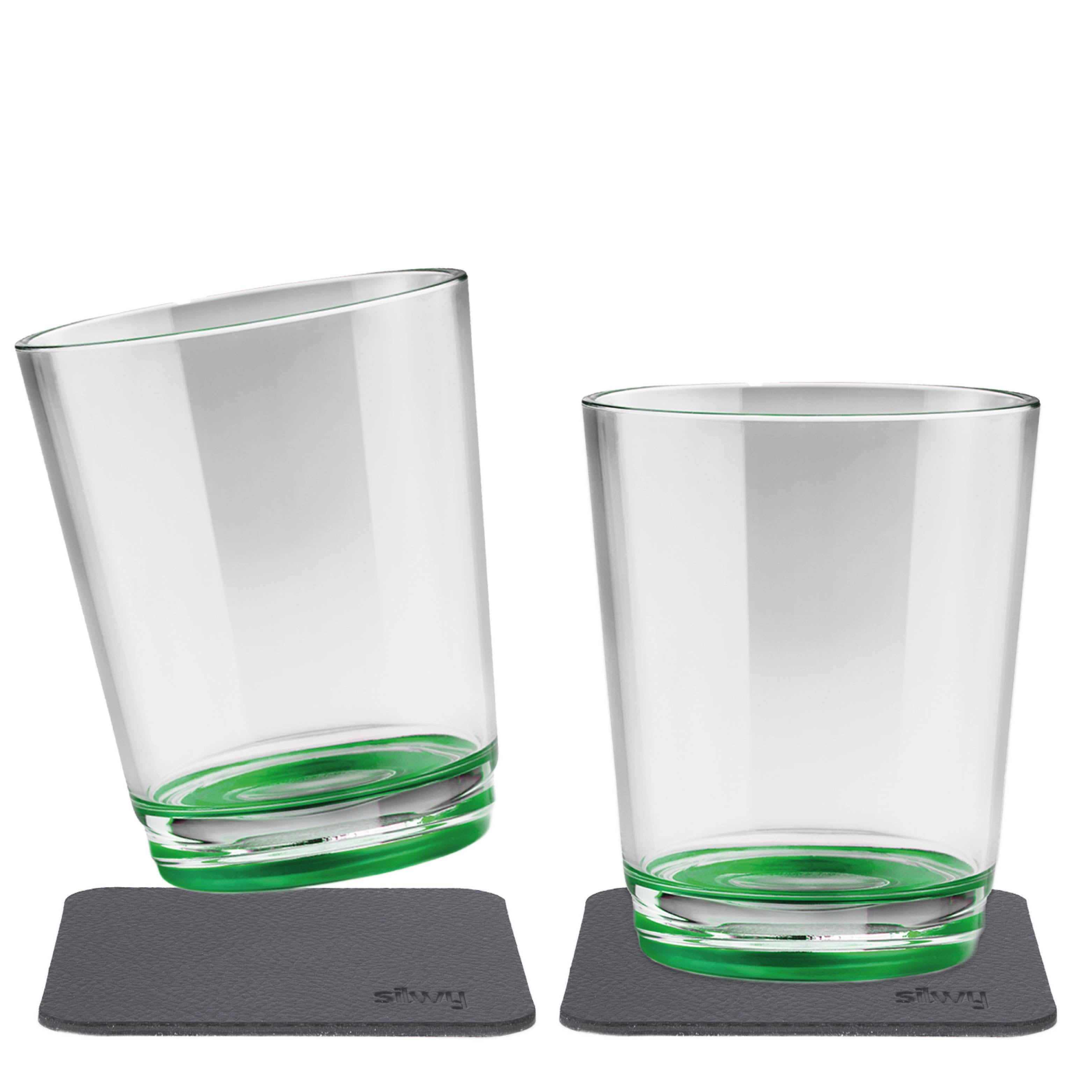 Magnetic drinking cup GREEN