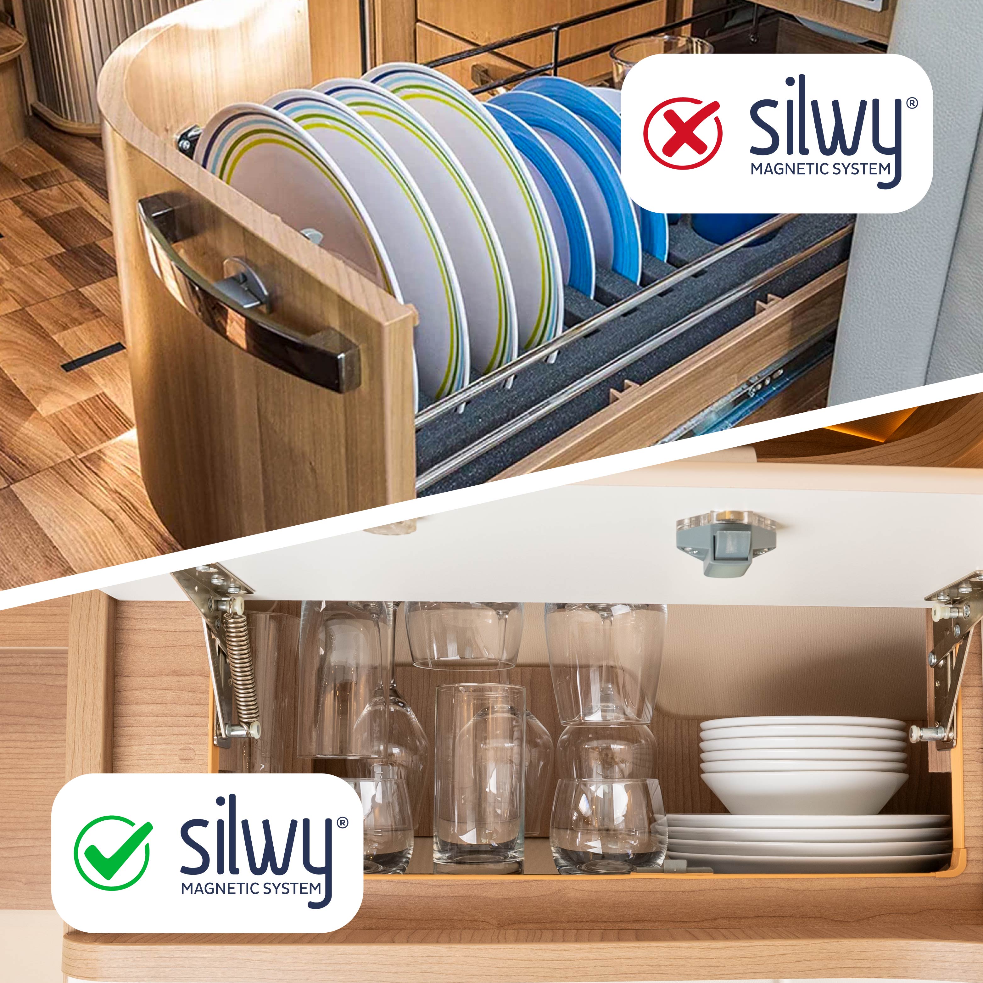 Magnet-Porzellanteller ASH ⌀ 26 cm