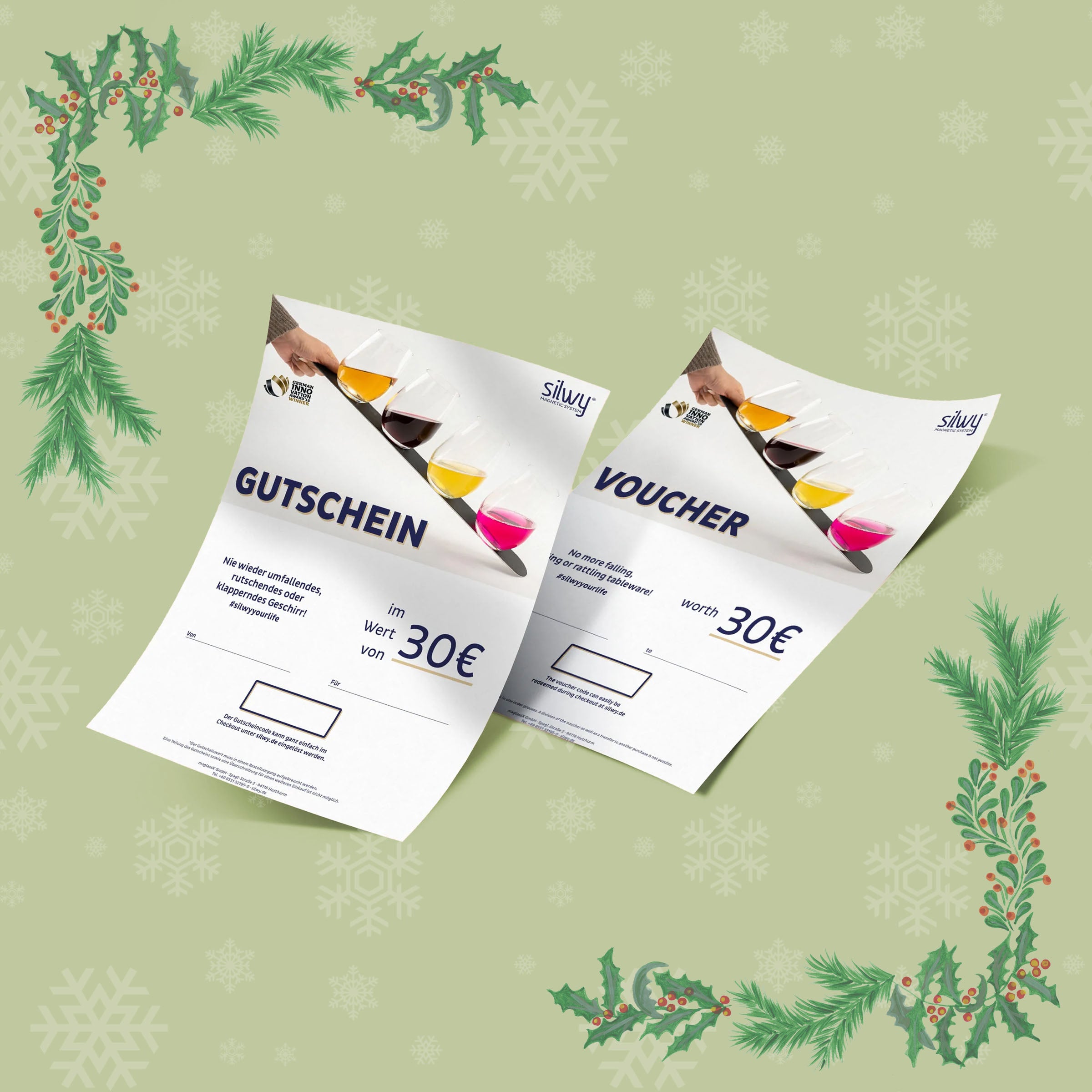 Demonstration gift voucher