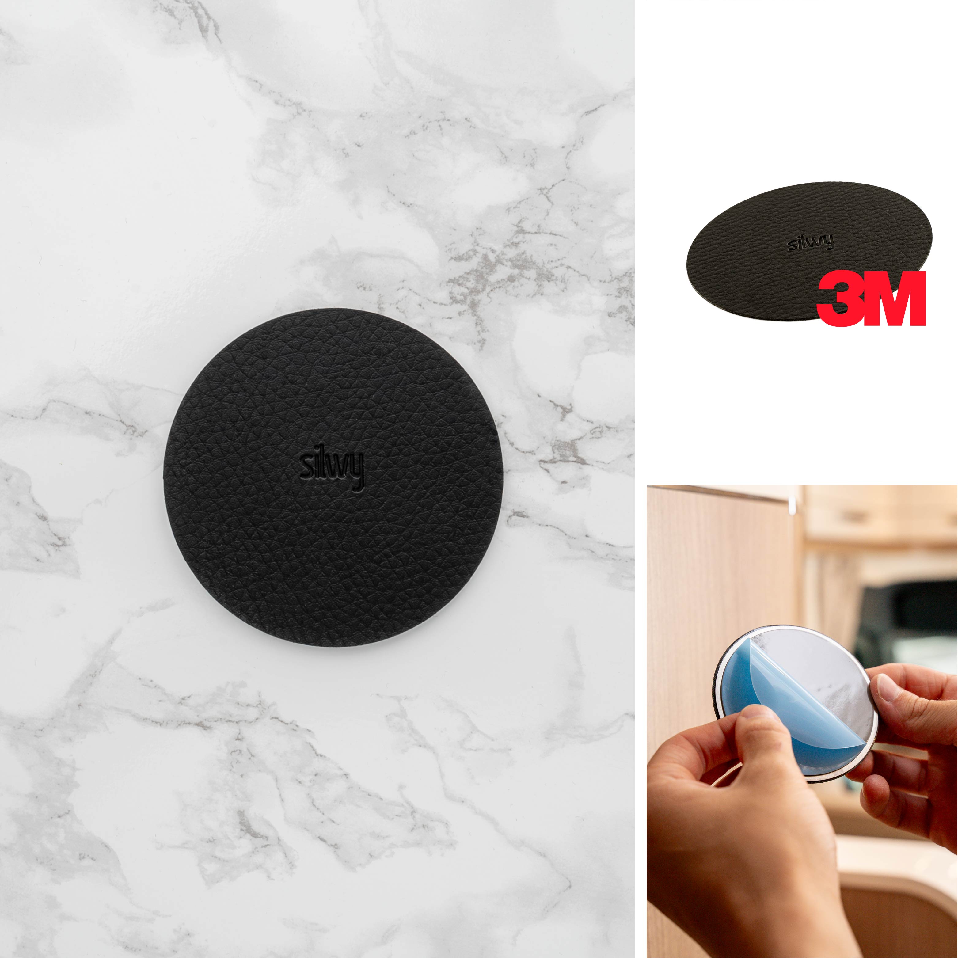 3M pad clipping plate and demonstration of how protective film can be removed from the pad