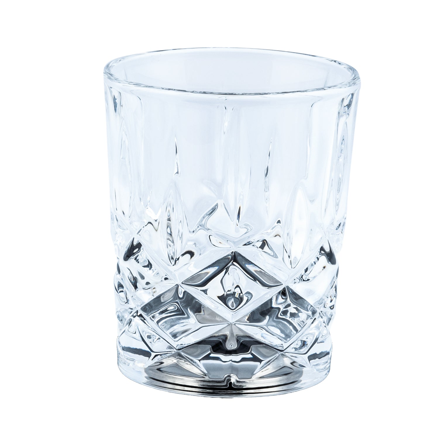 Magnetic crystal glass shot without pad